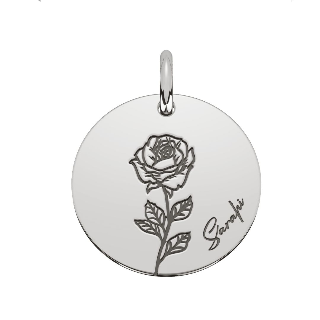 Dije Fiore Personalizable Plata .925