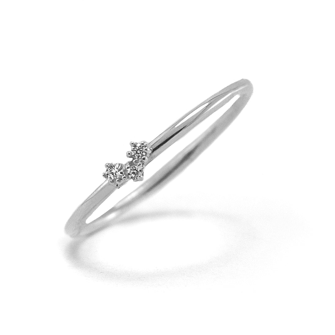 Anillo Promesa Corazón Plata
