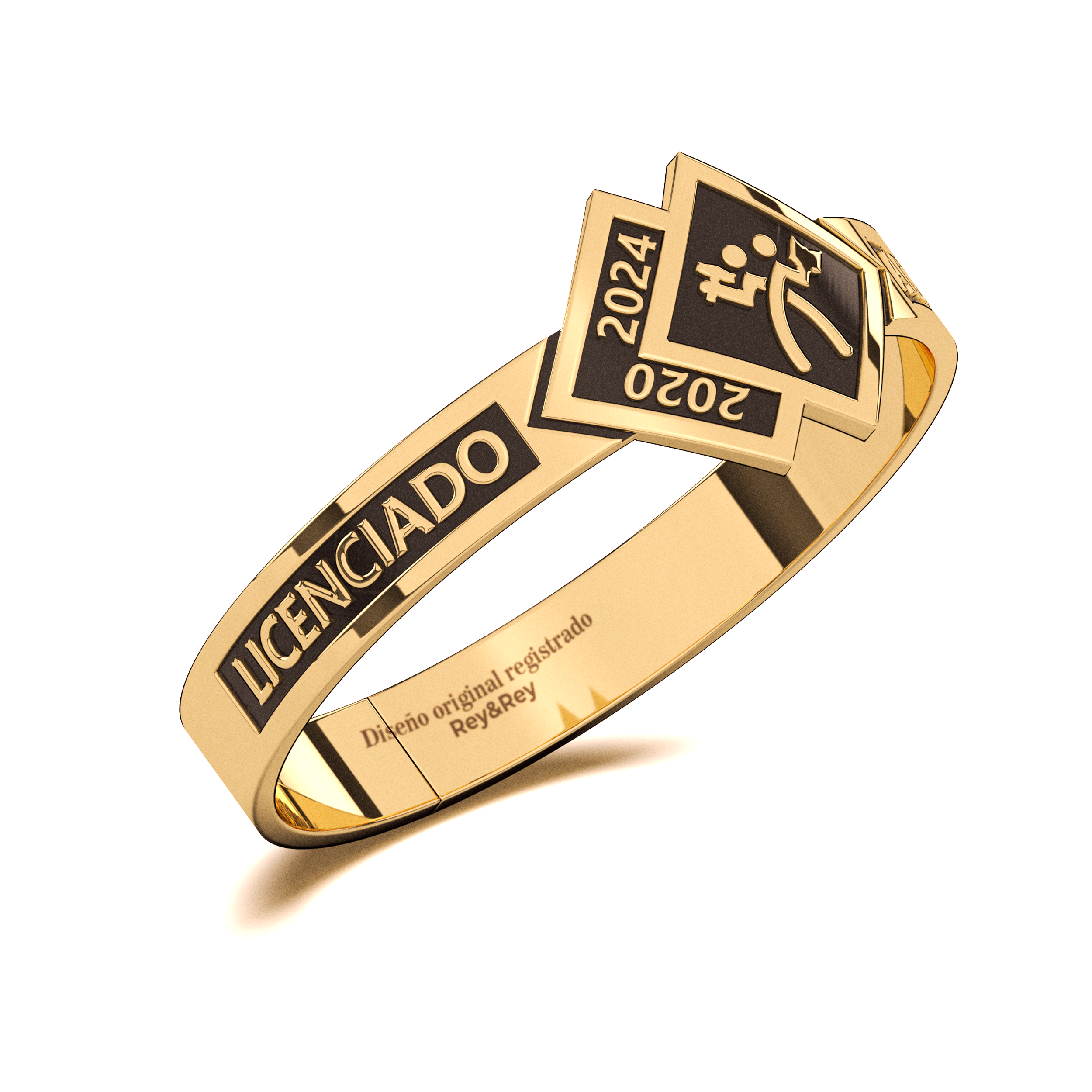 Anillo Graduación Skalon Plata