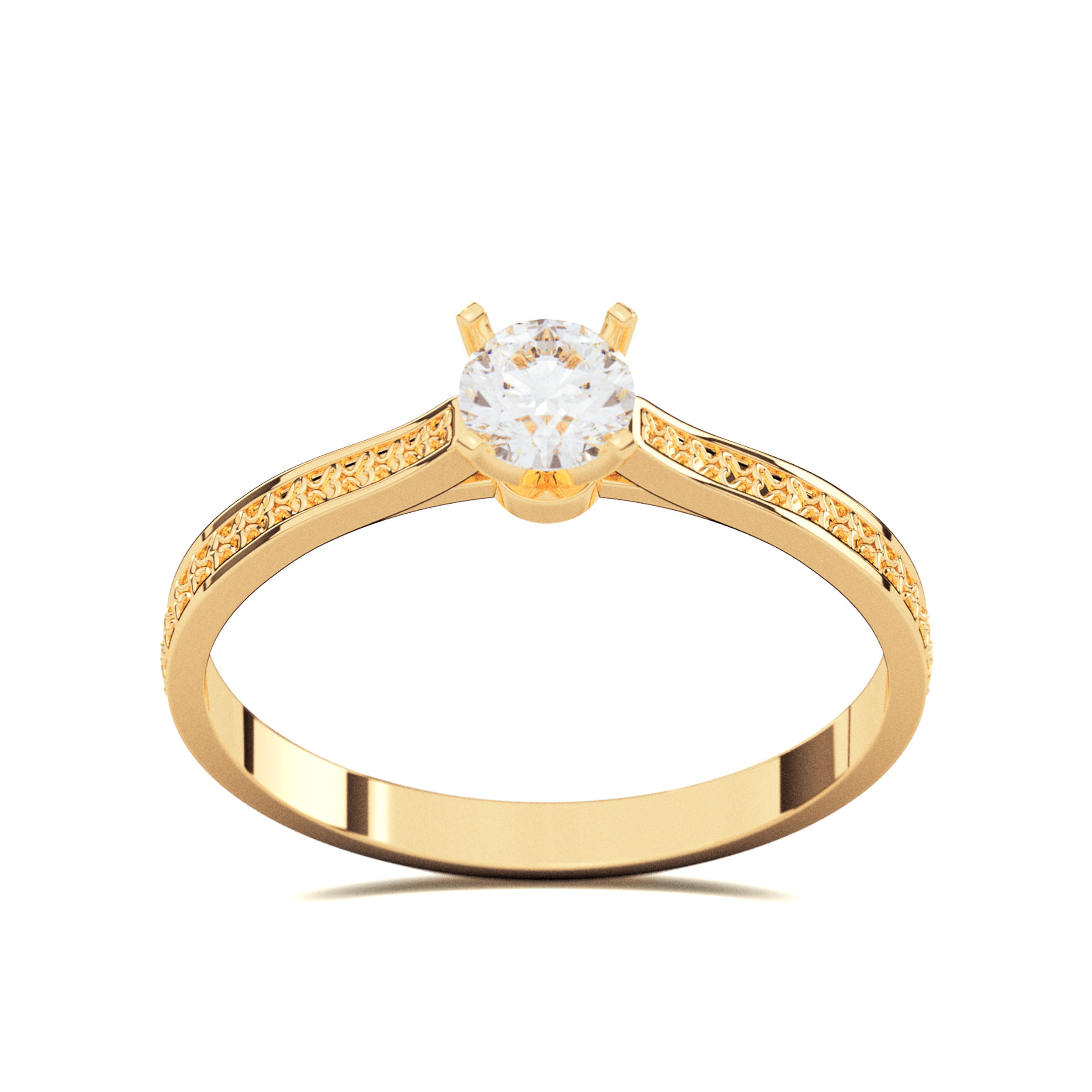 Anillo Compromiso Promesa Cénit Plata
