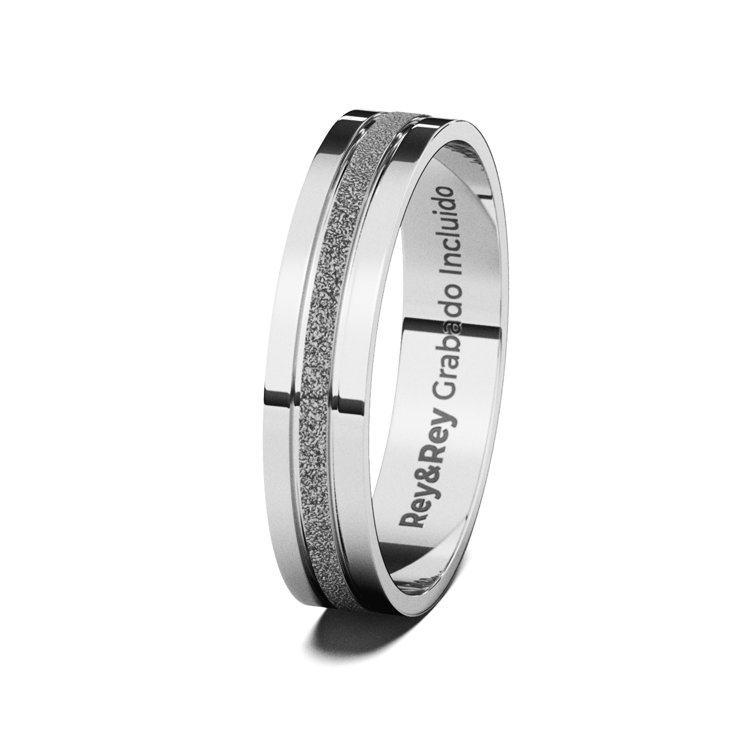 Anillo Craquel MID Plata