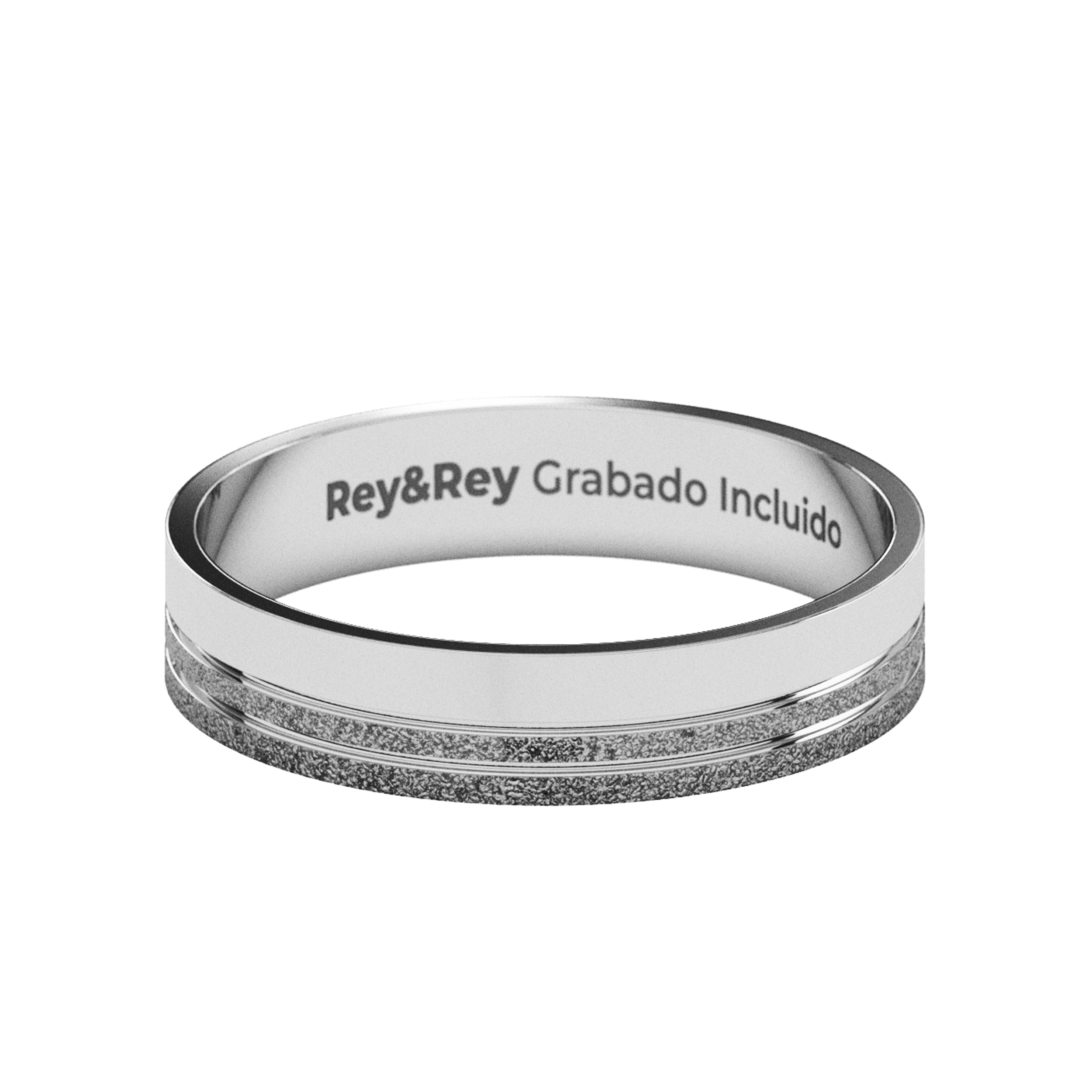 Anillo Craquel LAT Plata