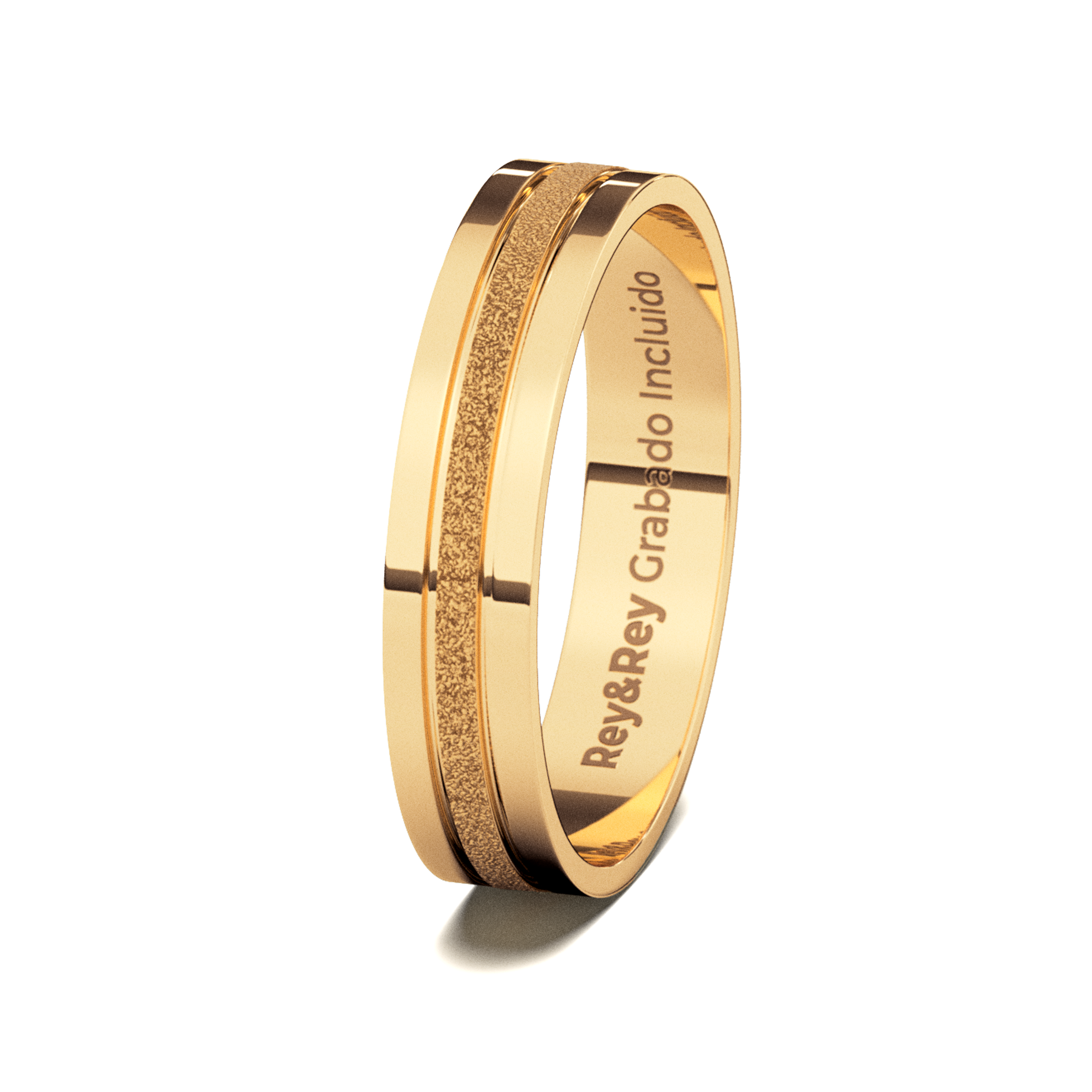 Anillo Craquel MID de Oro 10k