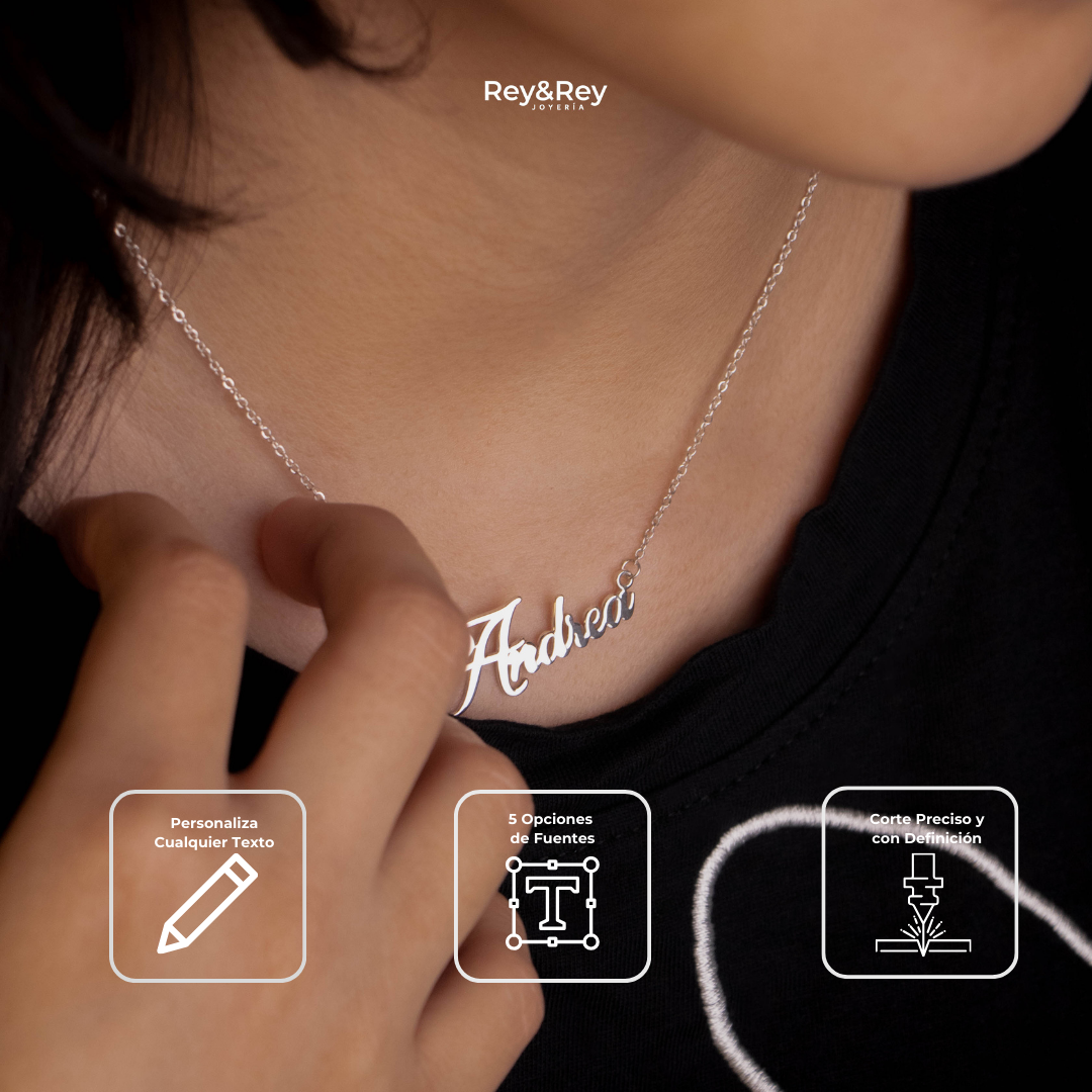 Collar Classic Personalizable Plata .925