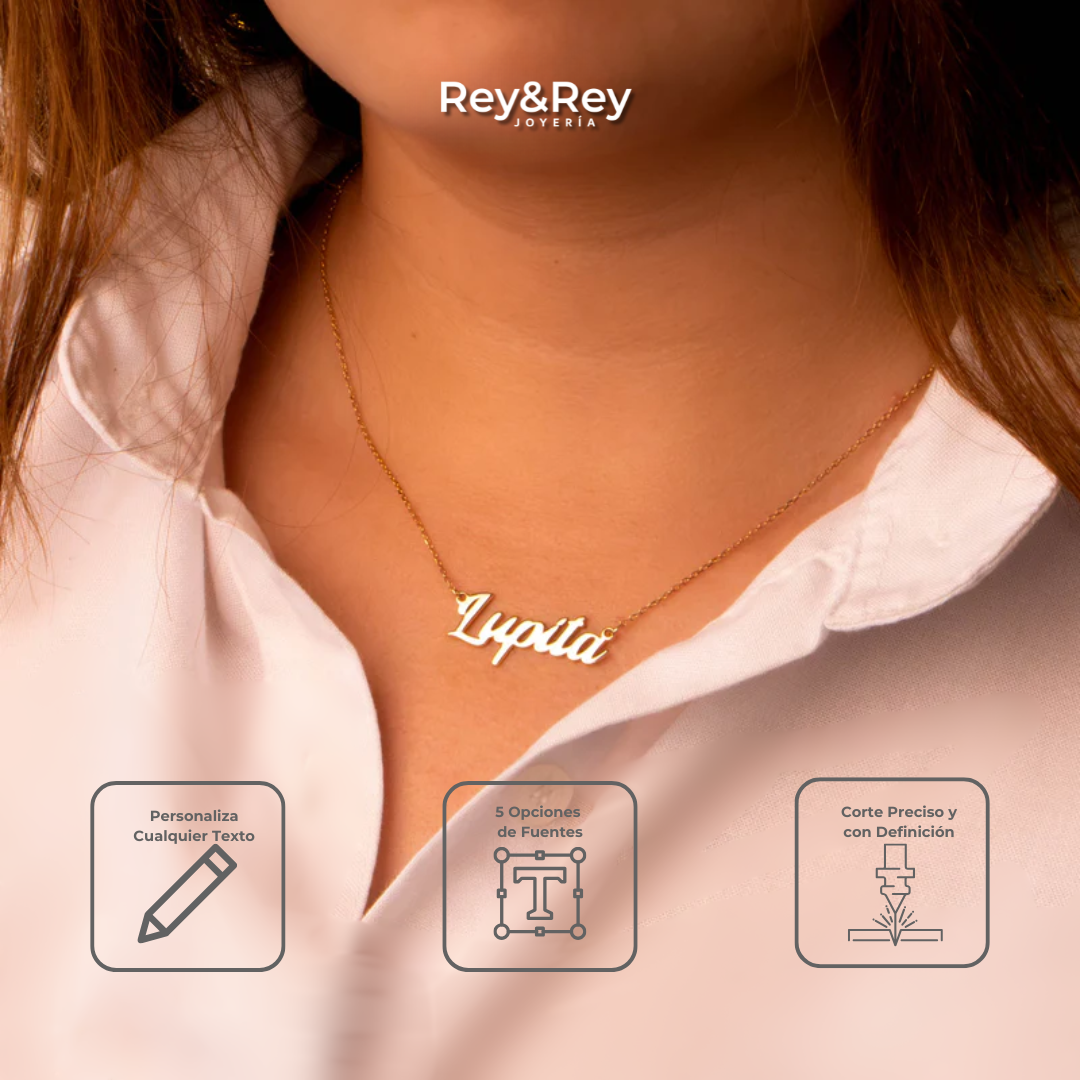 Collar Classic Personalizable Oro 10k