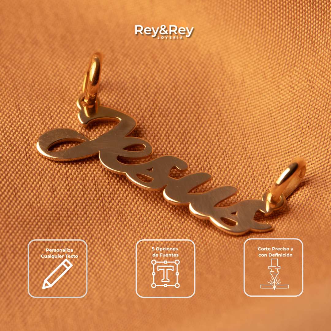 Dije Classic Personalizable oro 10k