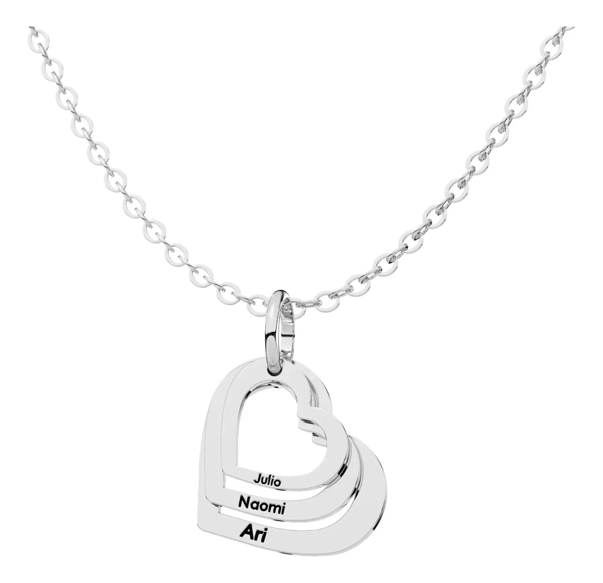 Collar Gota Personalizable Plata .925