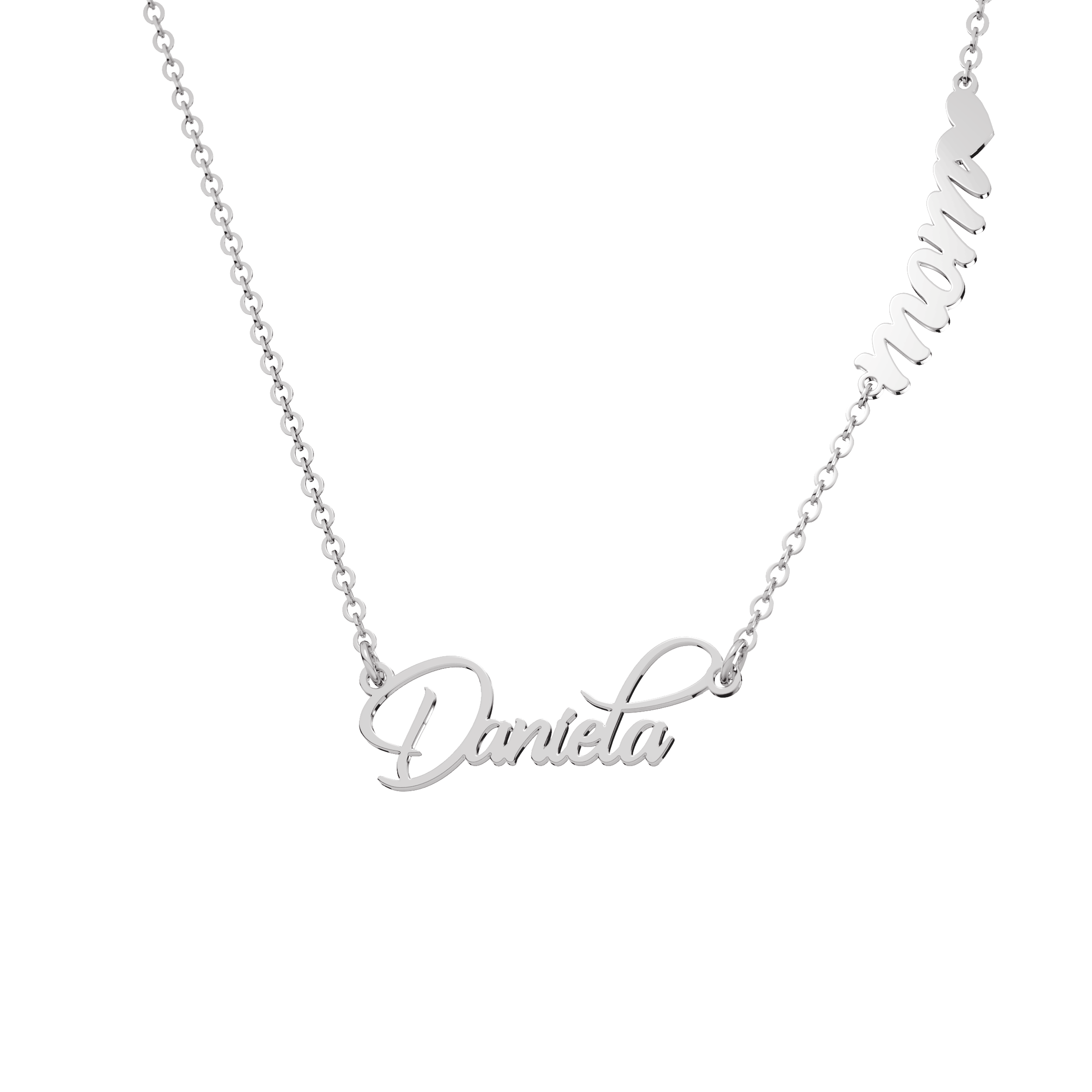 Collar Classic Mom Personalizable Plata .925