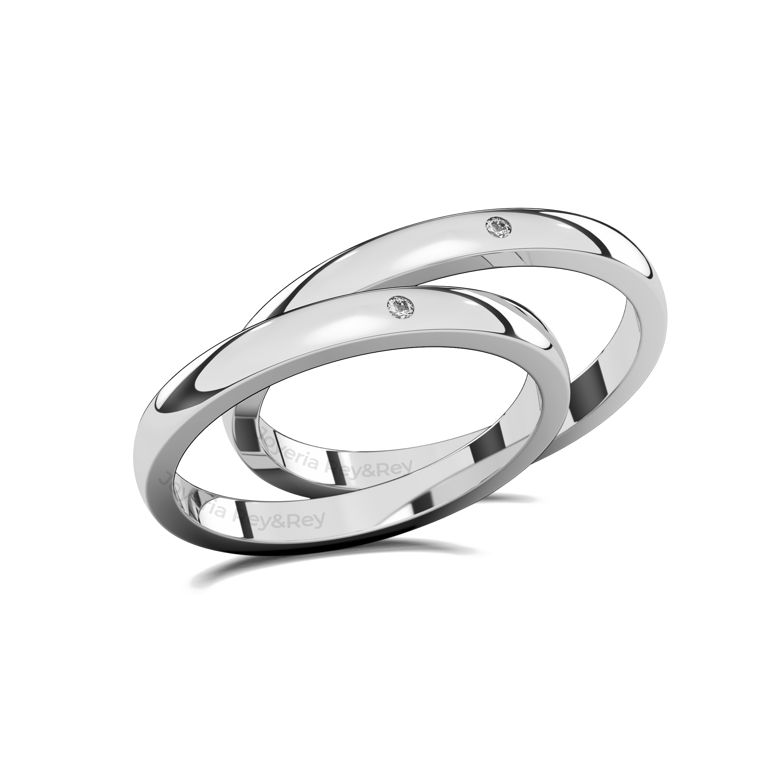 Anillos Matrimoniales Par Palomas S