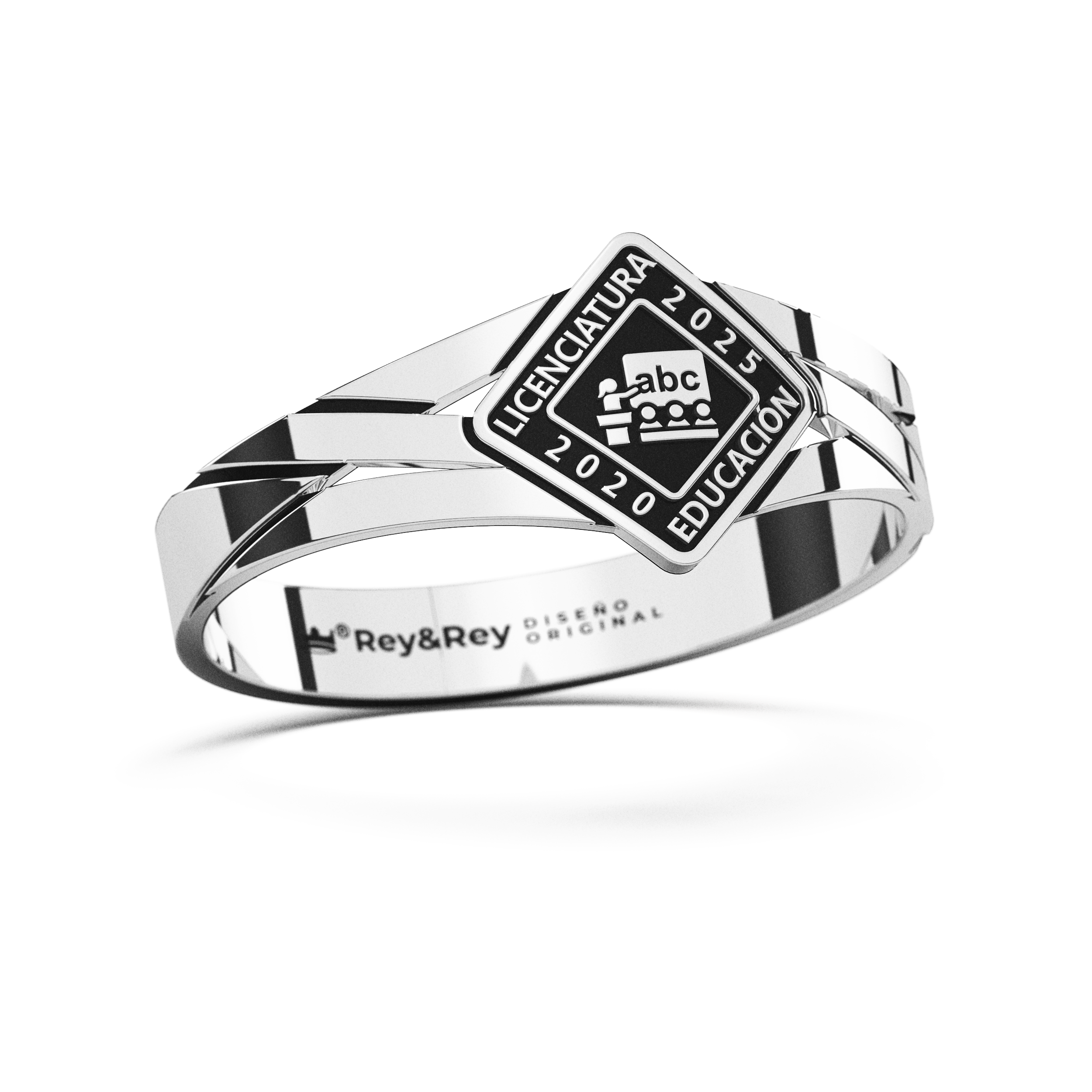 Anillo Graduación Senda Plata