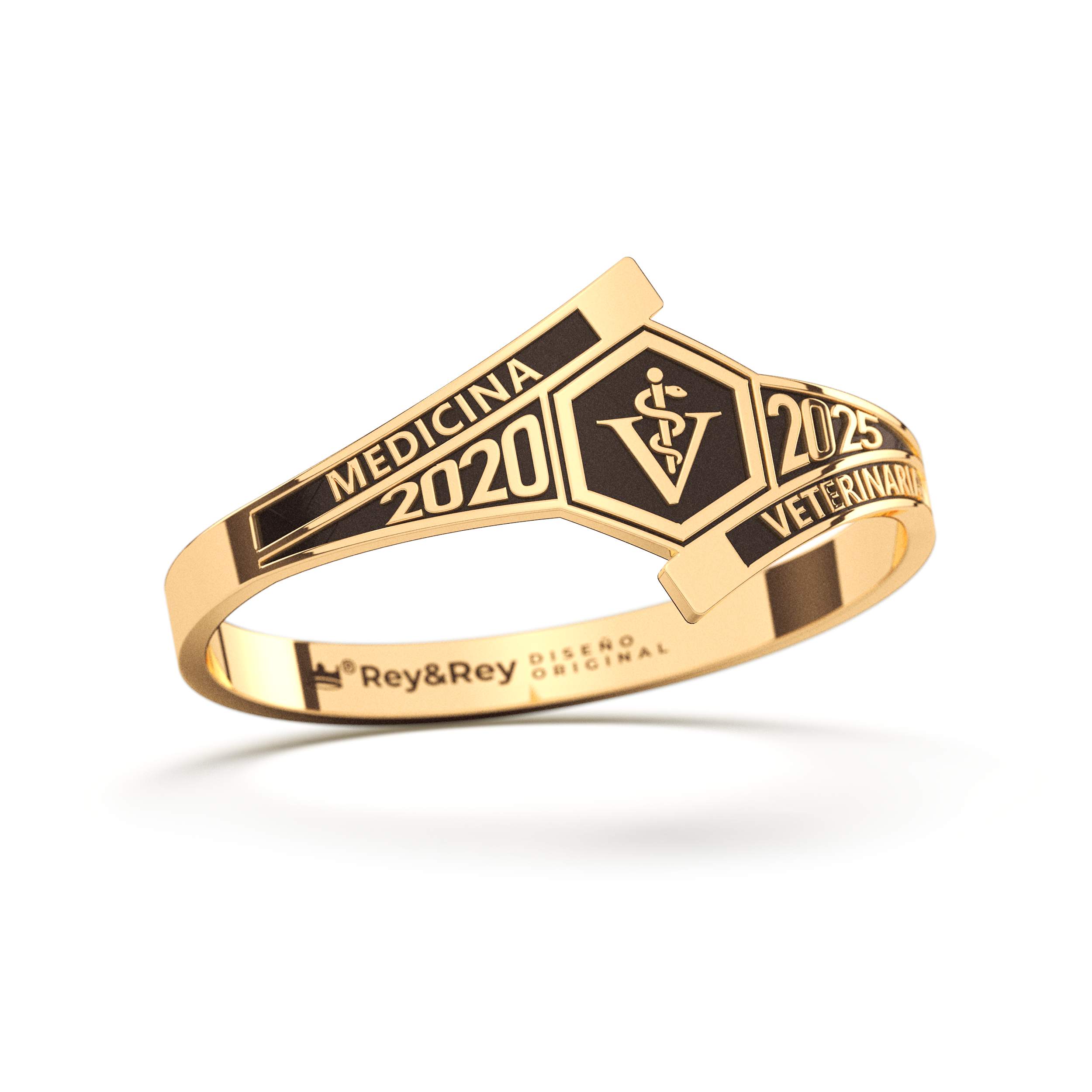 Anillo Graduacion Trayecto Oro