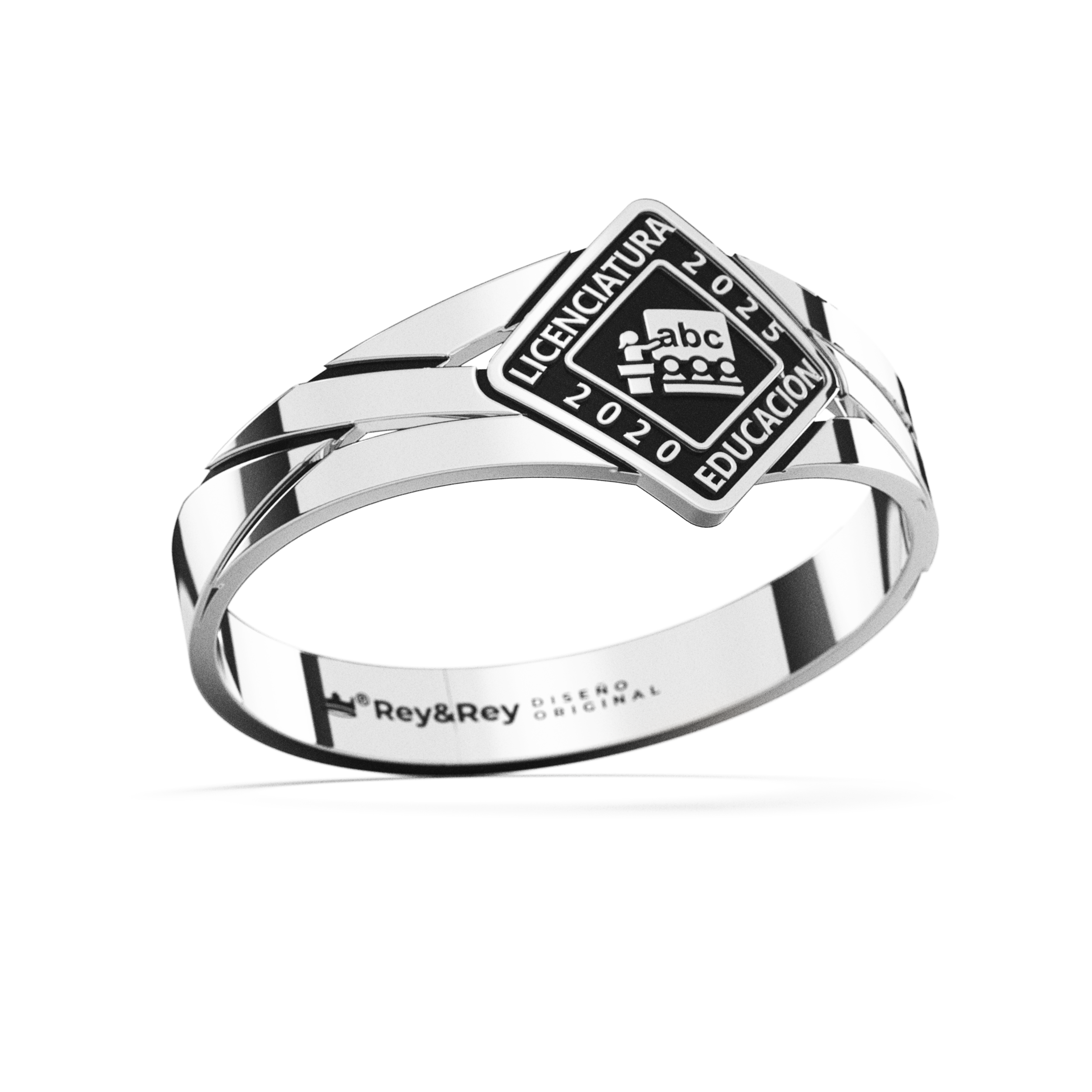 Anillo Graduación Senda Plata