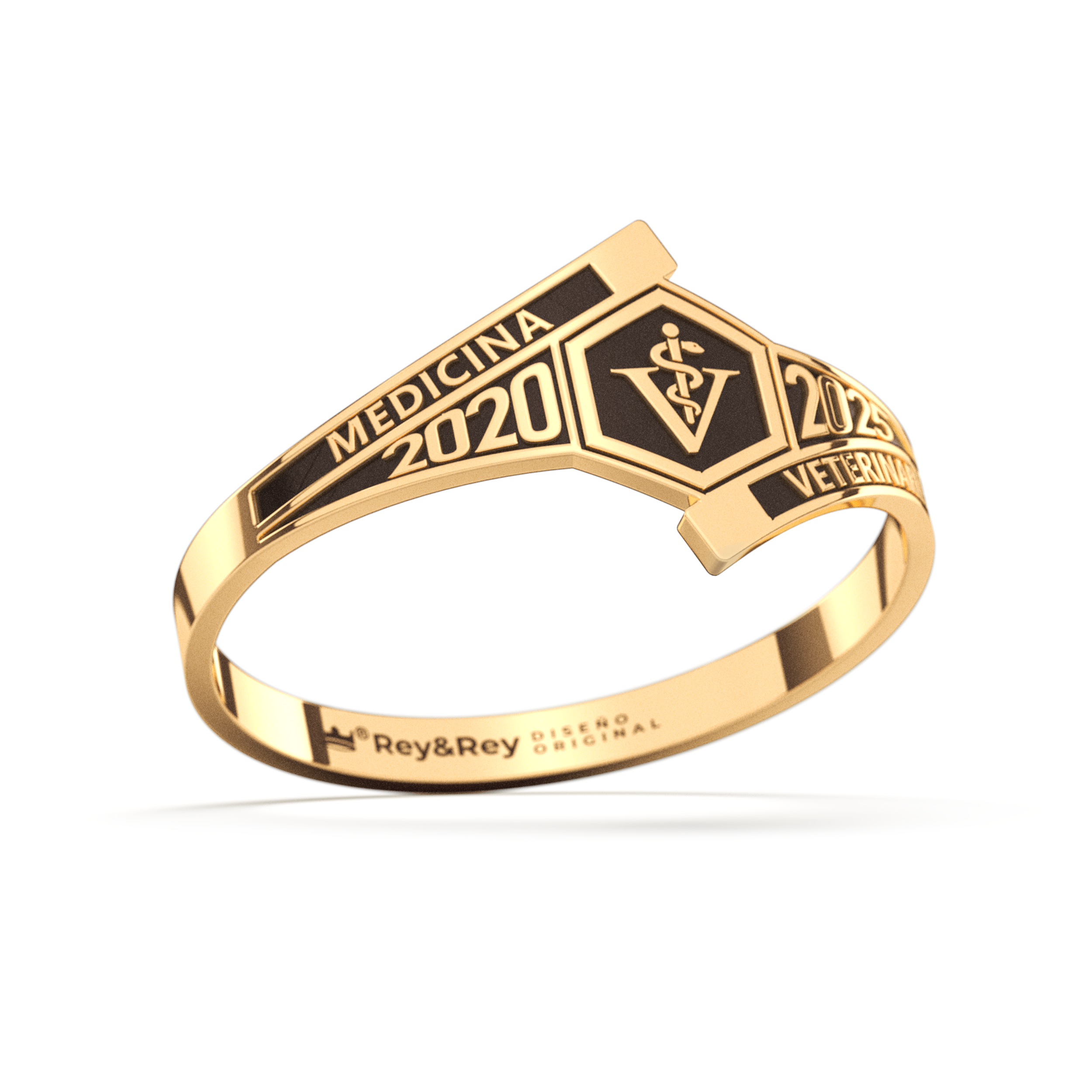 Anillo Graduacion Trayecto Oro