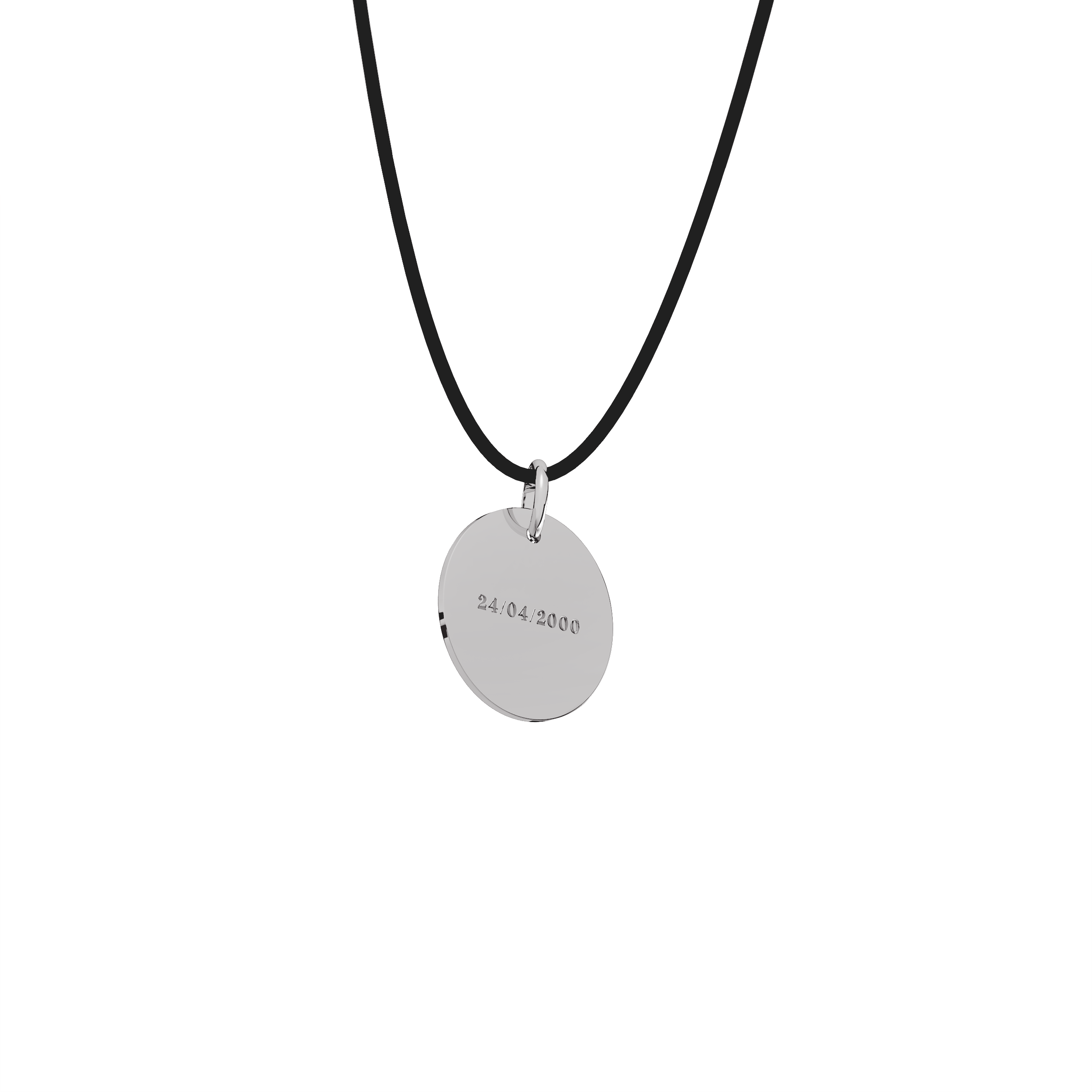 Dije Orbed Name Personalizable Plata .925