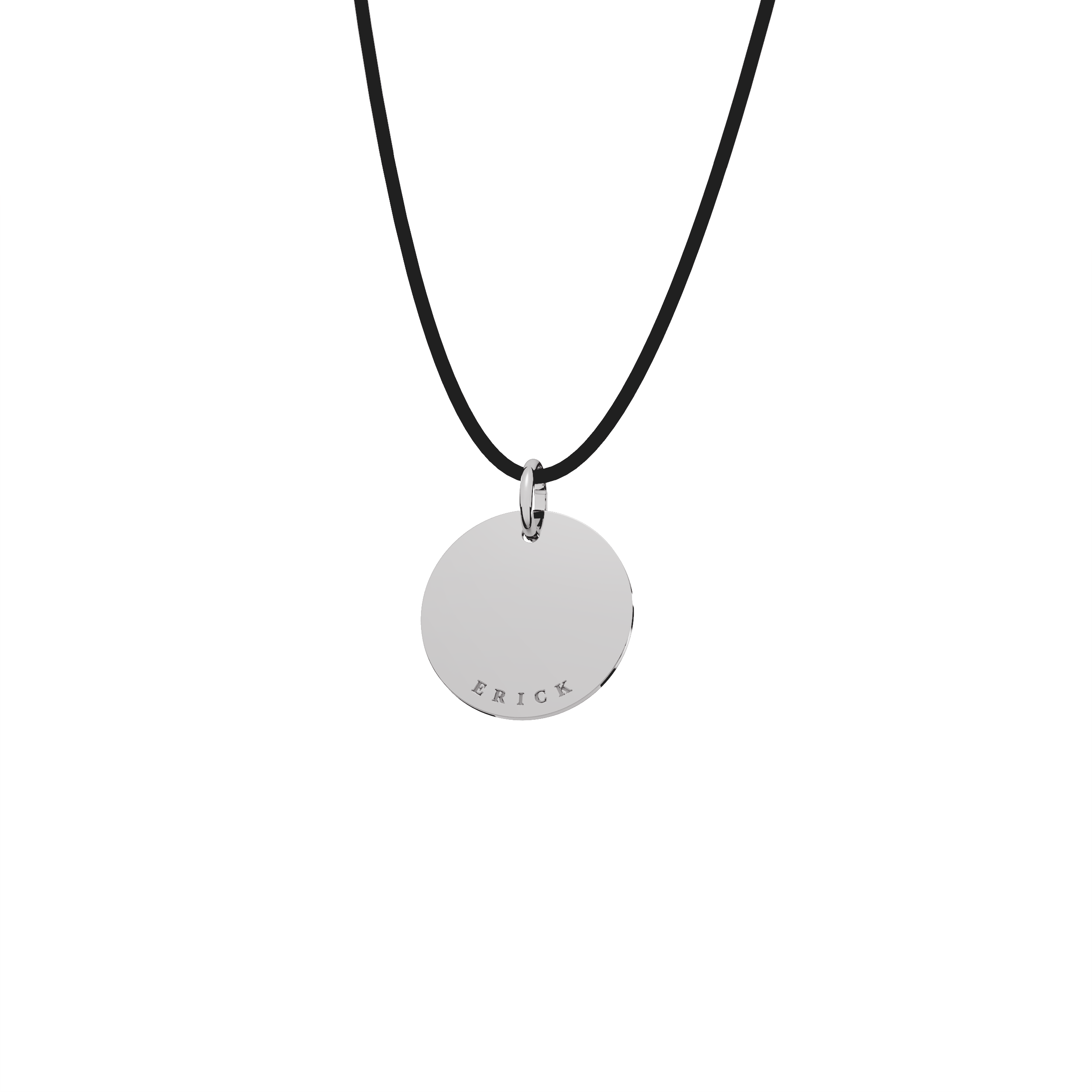 Dije Orbed Name Personalizable Plata .925