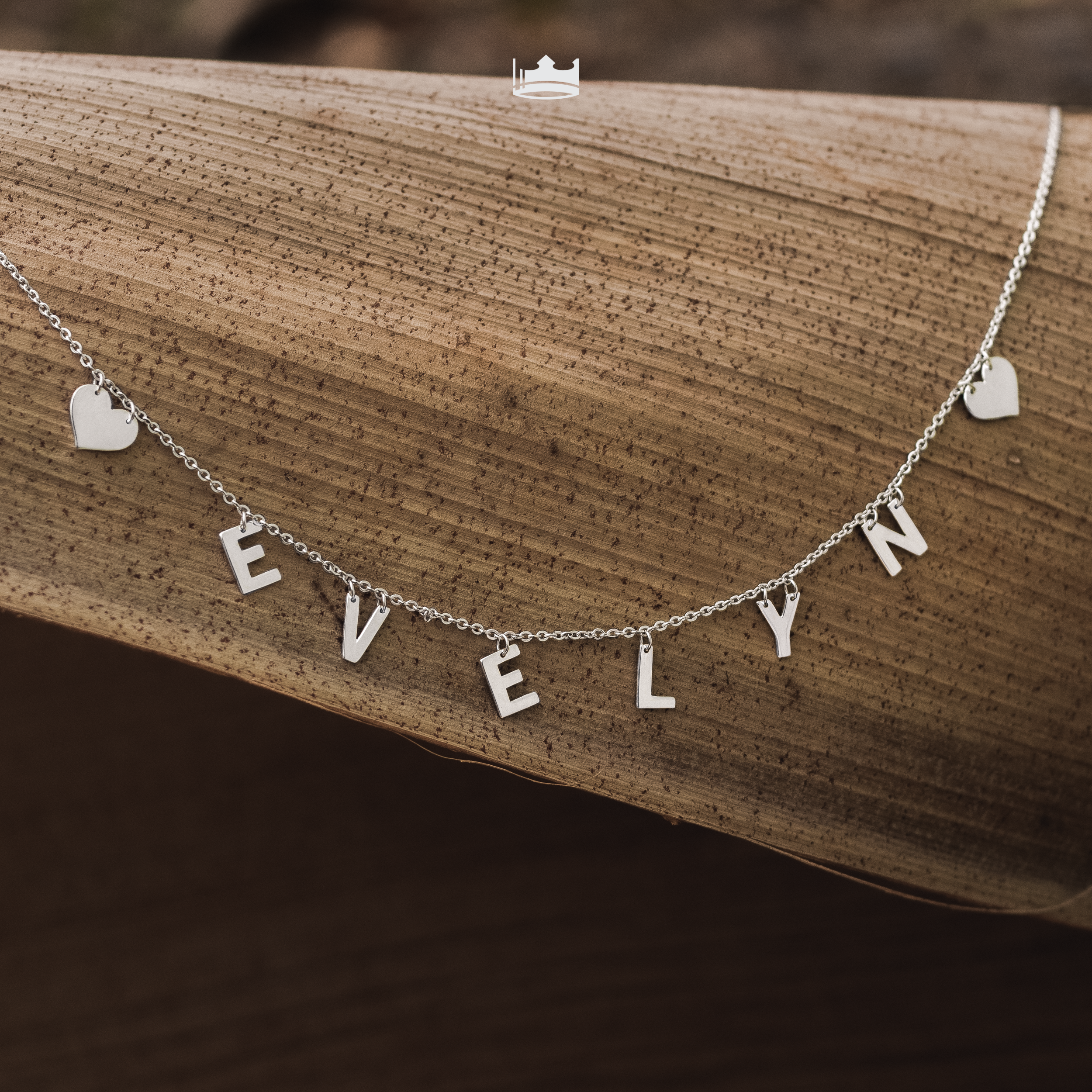 Cadena Letras Personalizable Plata .925
