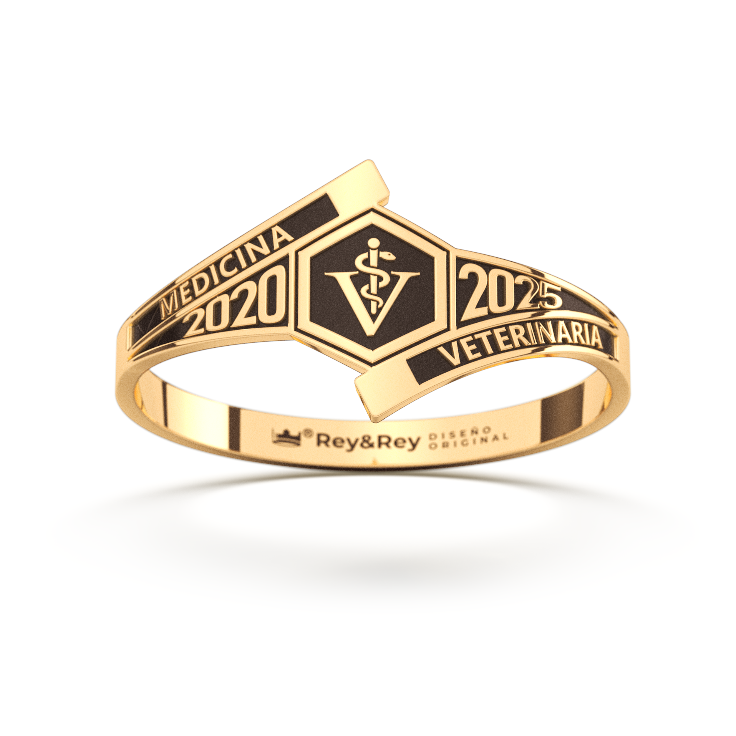 Anillo Graduacion Trayecto Oro