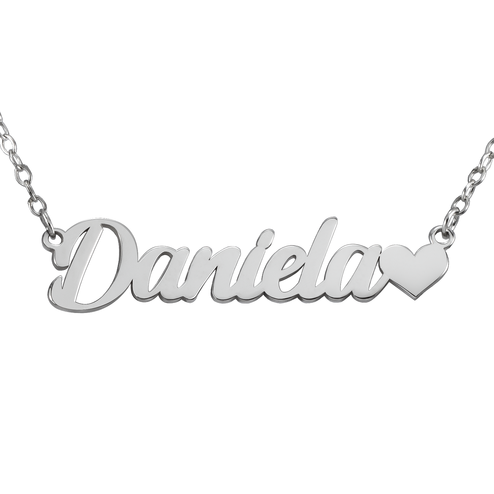 Collar Classic Figura Personalizable Plata .925