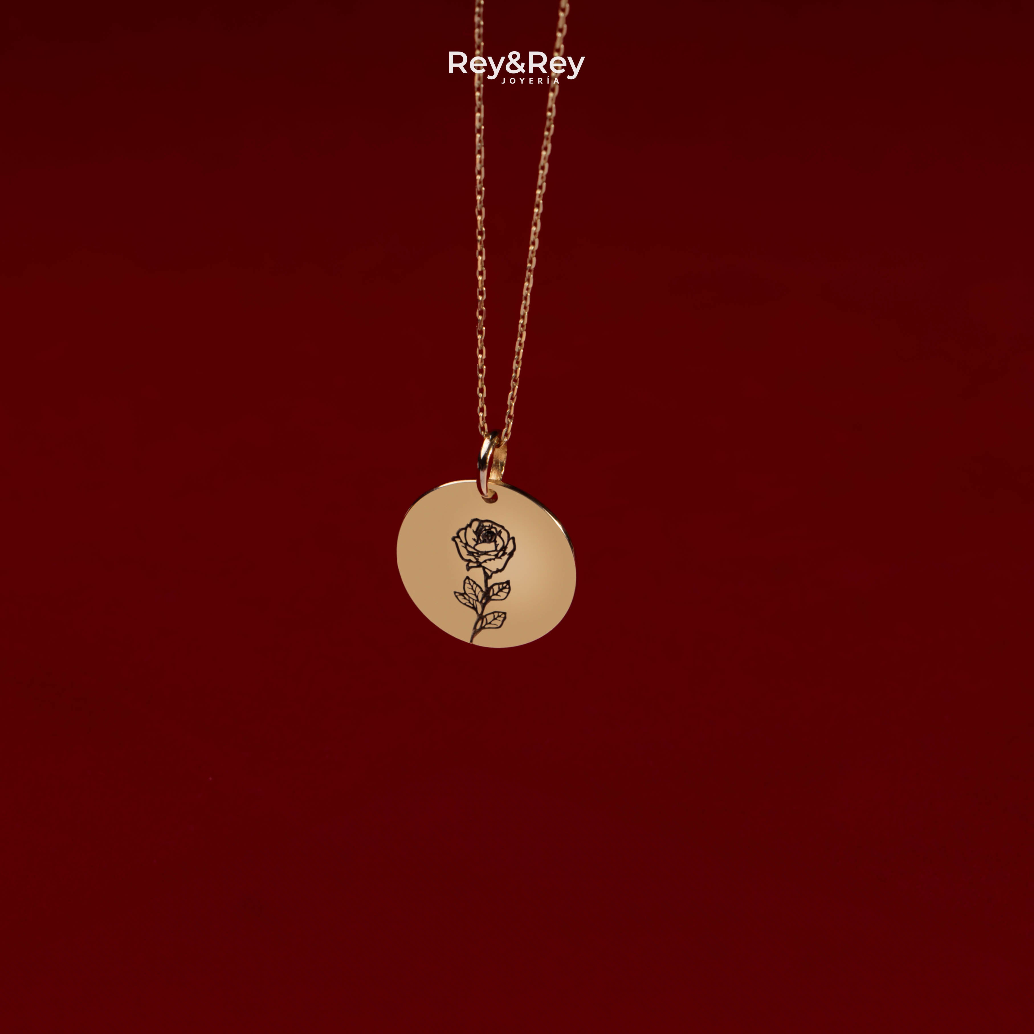 Dije Fiore Personalizable Oro de 10k