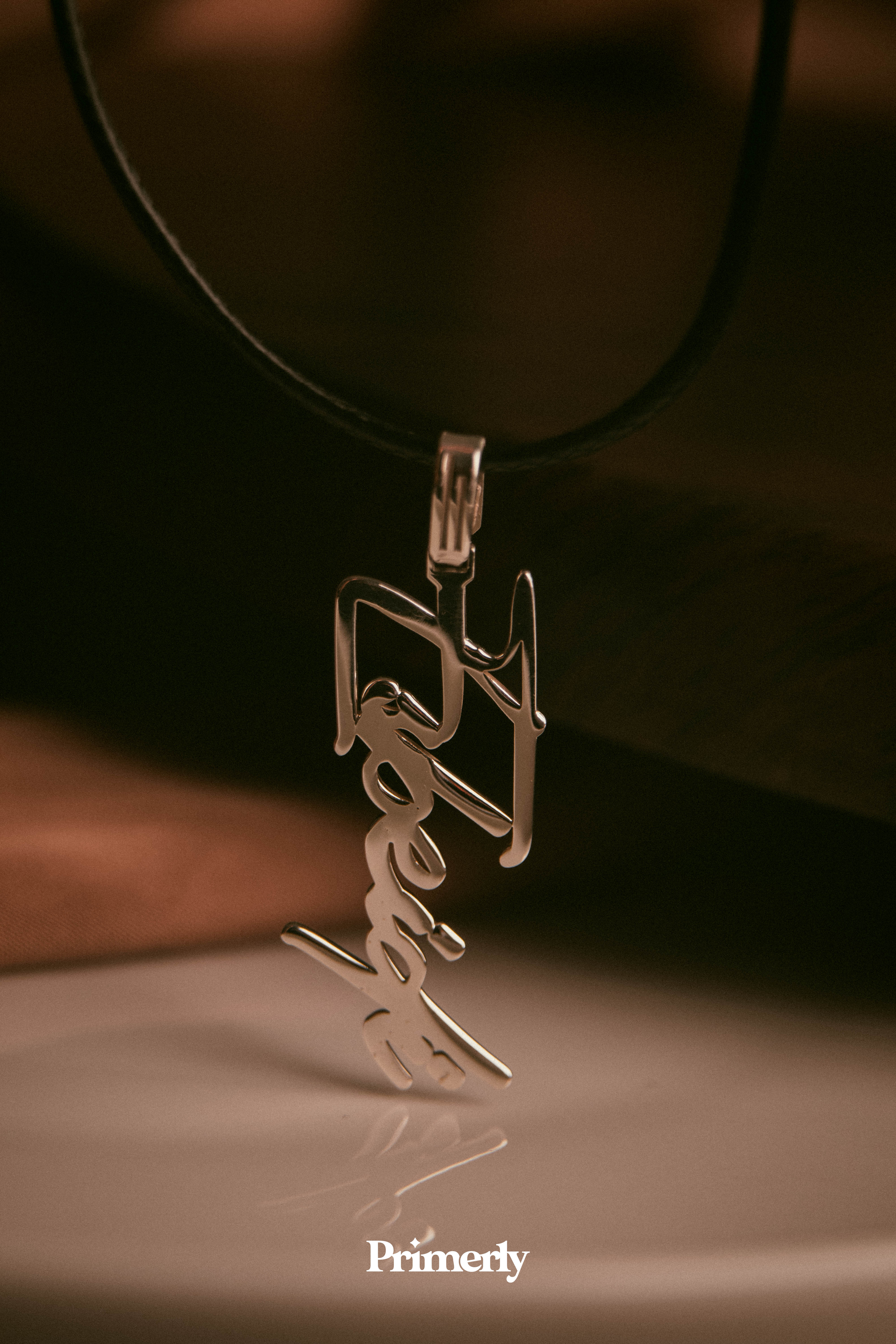 Dije Vertical  Personalizable Plata .925