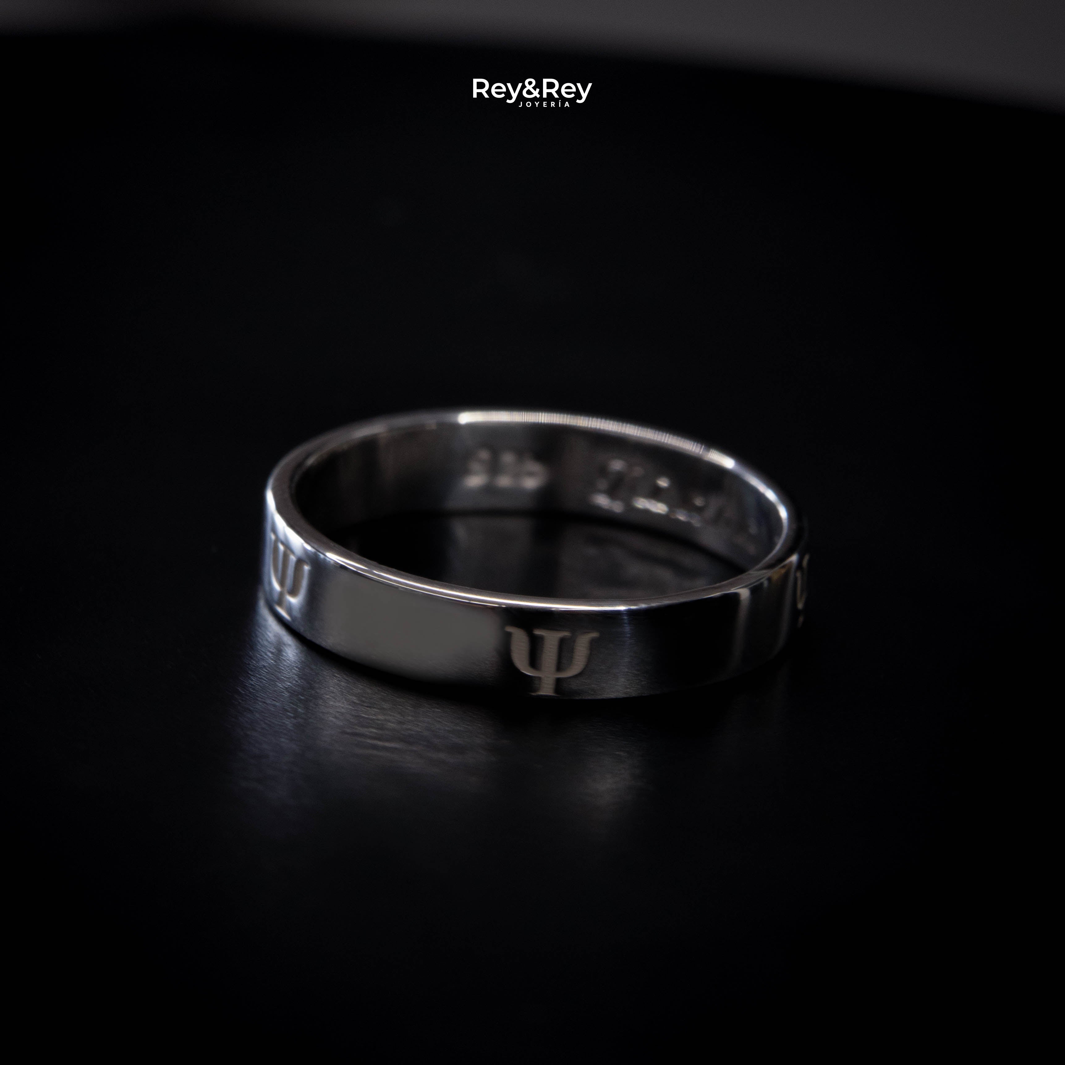 Anillo Graduación Ciclo Plata .925