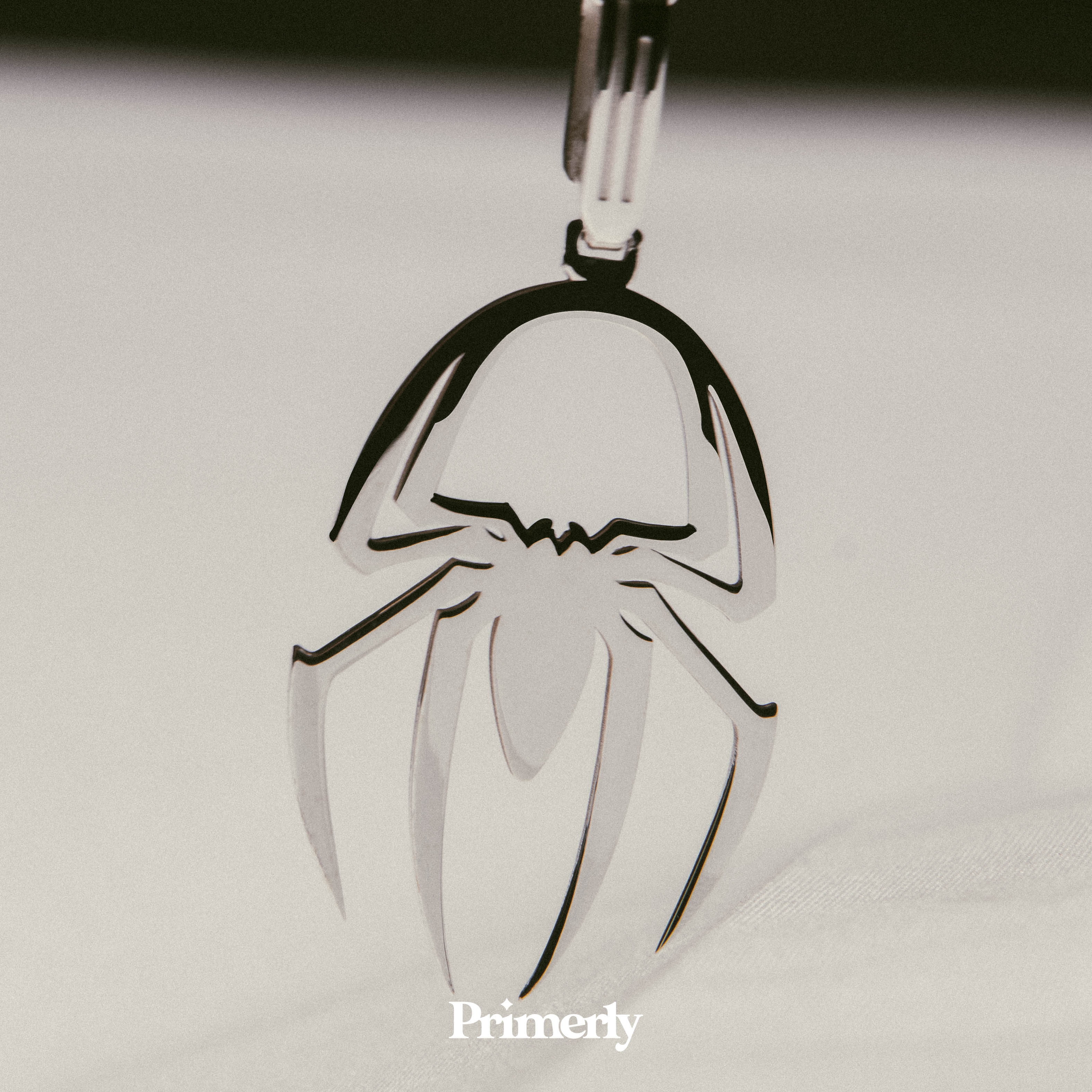 Collar Dije Grande Spiderman Plata .925