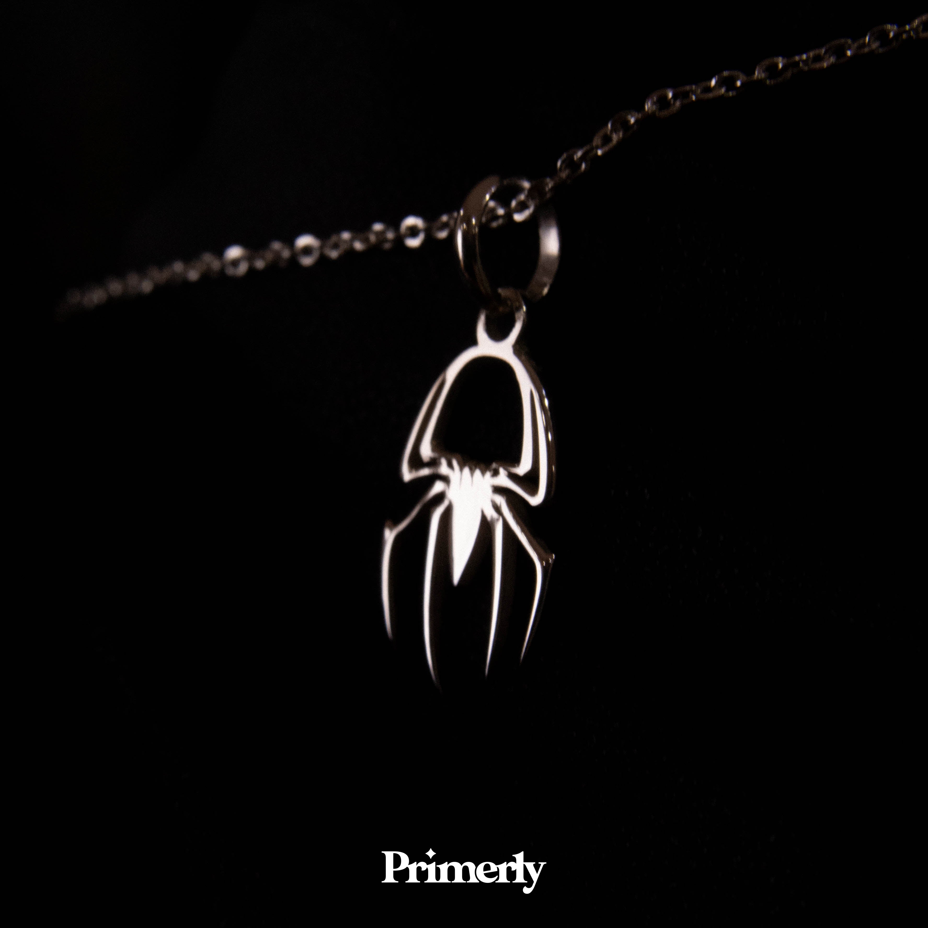 Collar Dije Grande Spiderman Plata .925