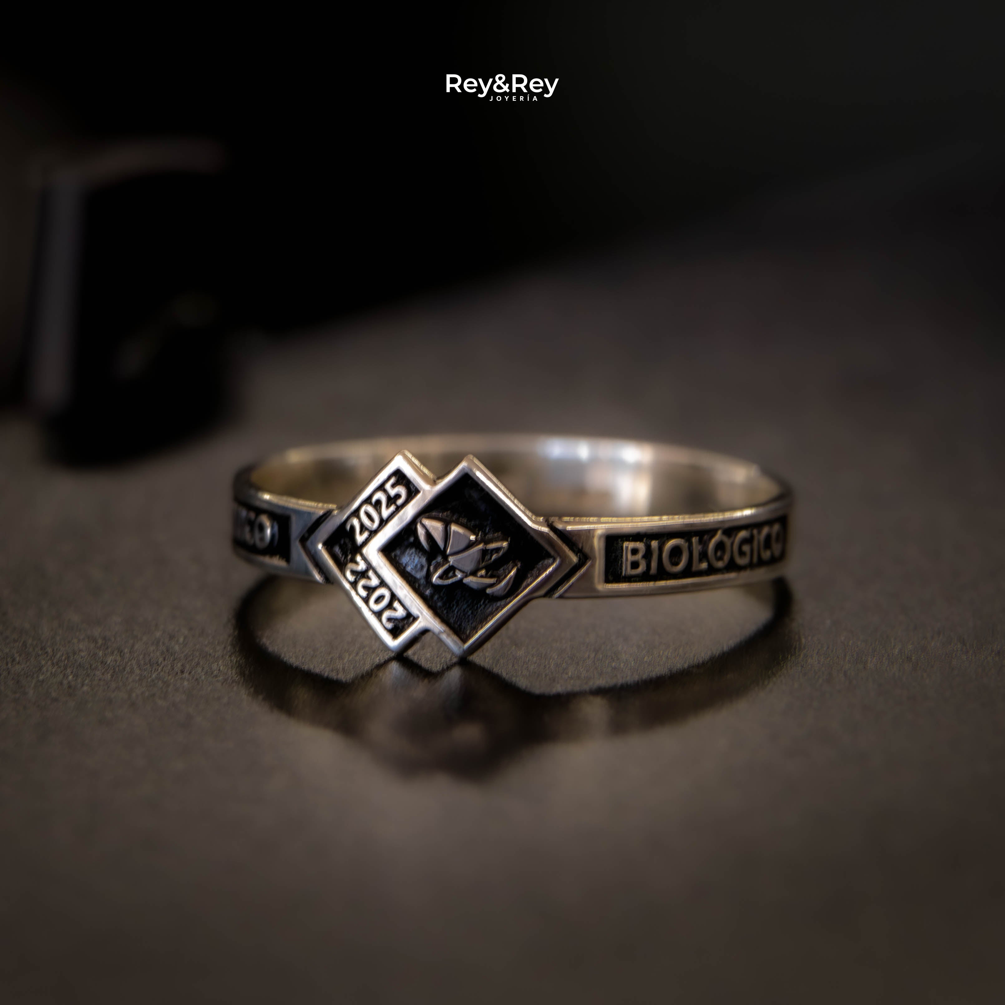 Anillo Graduación Skalon Plata