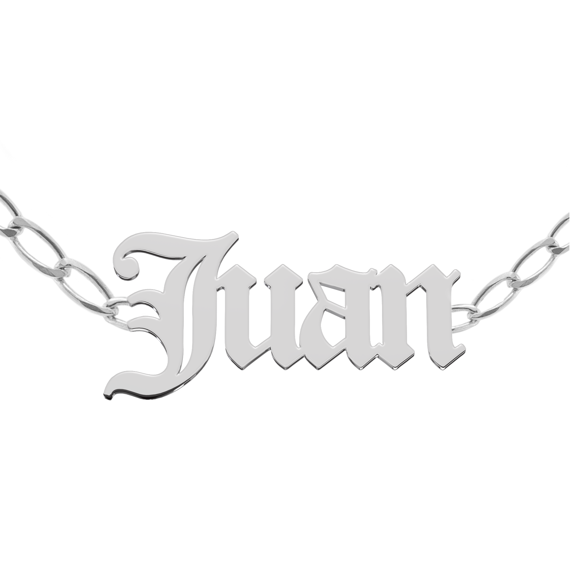 Cadena Monarca Personalizable Plata .925