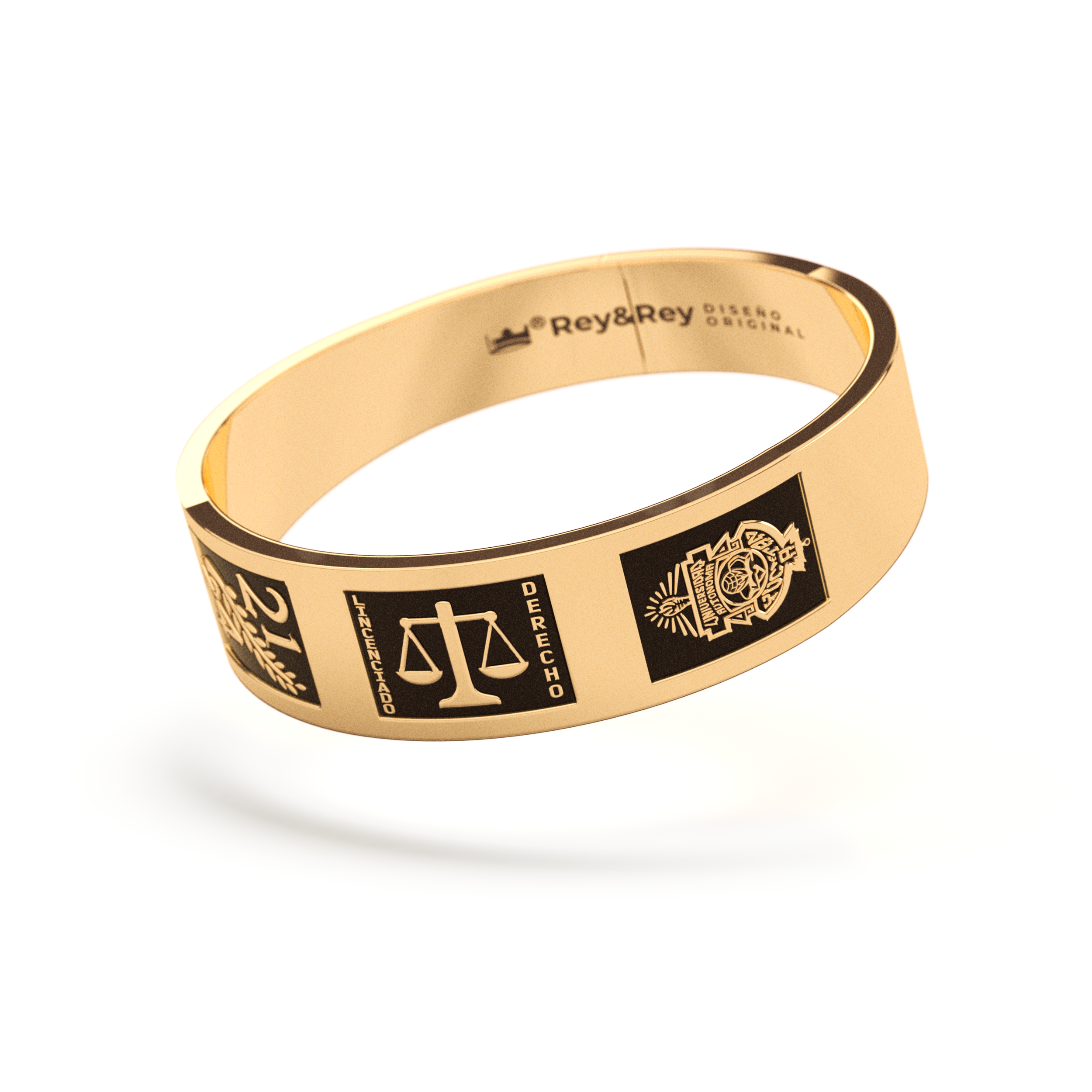 Anillo Graduacion Meta Oro