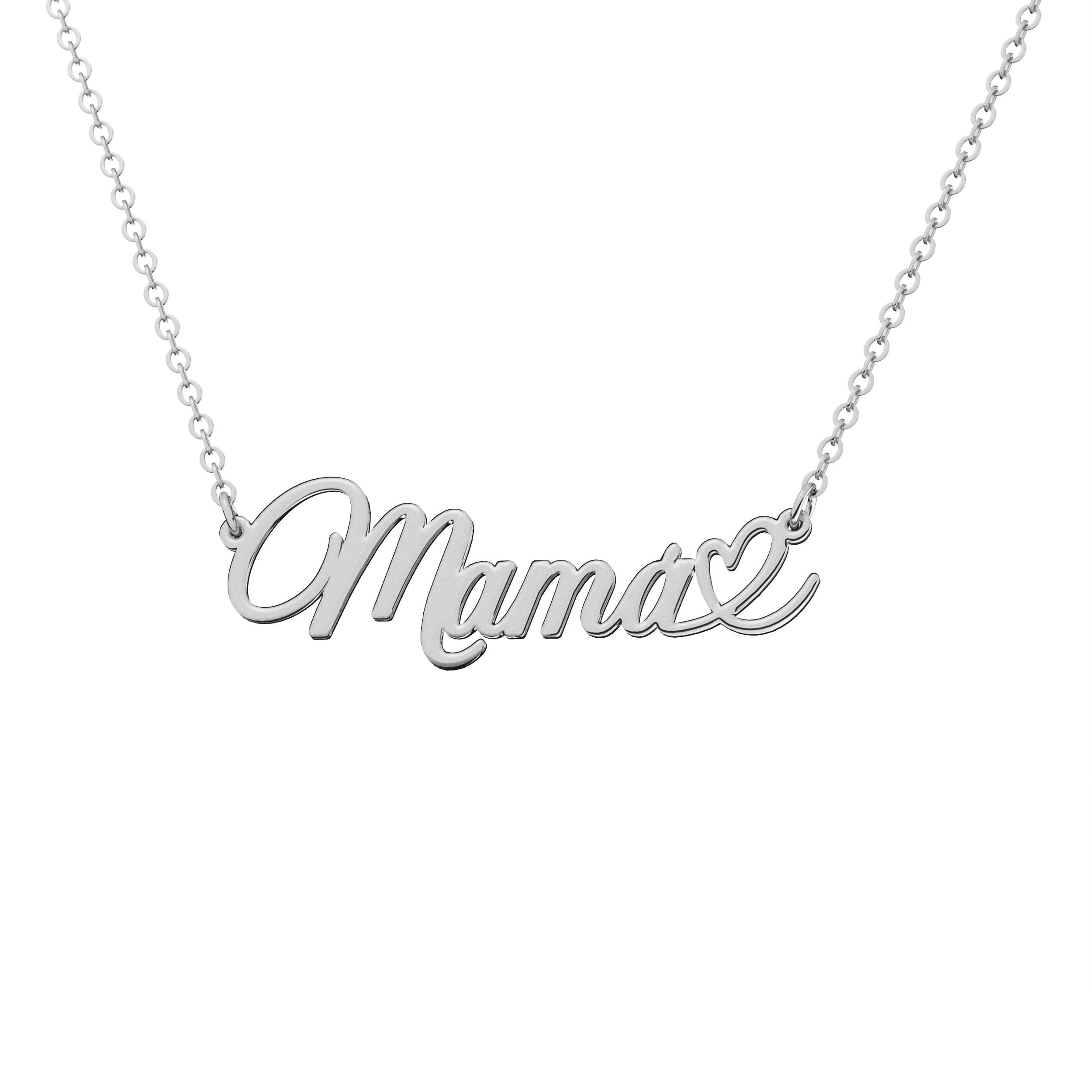 Collar Mamá Love Plata .925