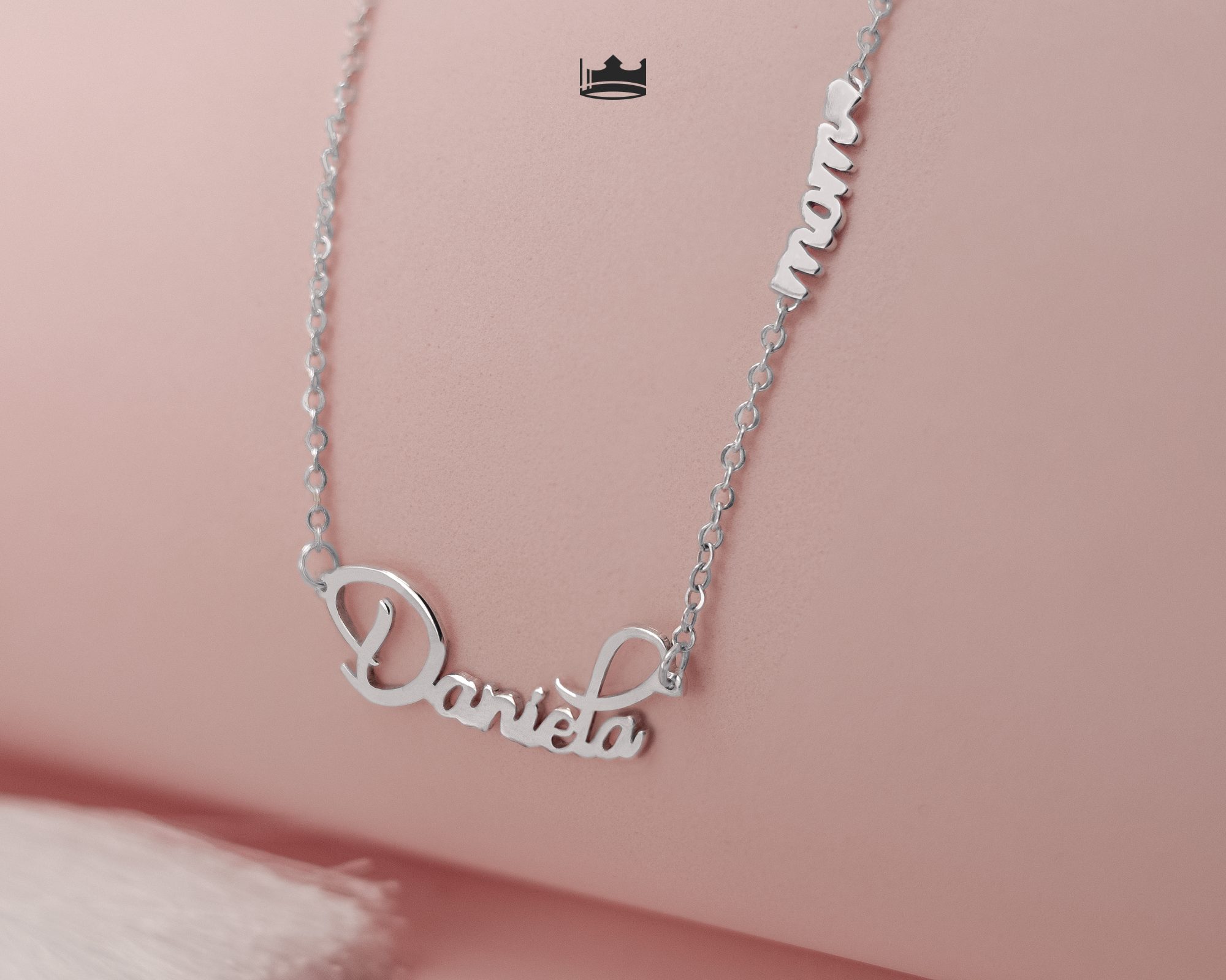 Collar Classic Mom Personalizable Plata .925