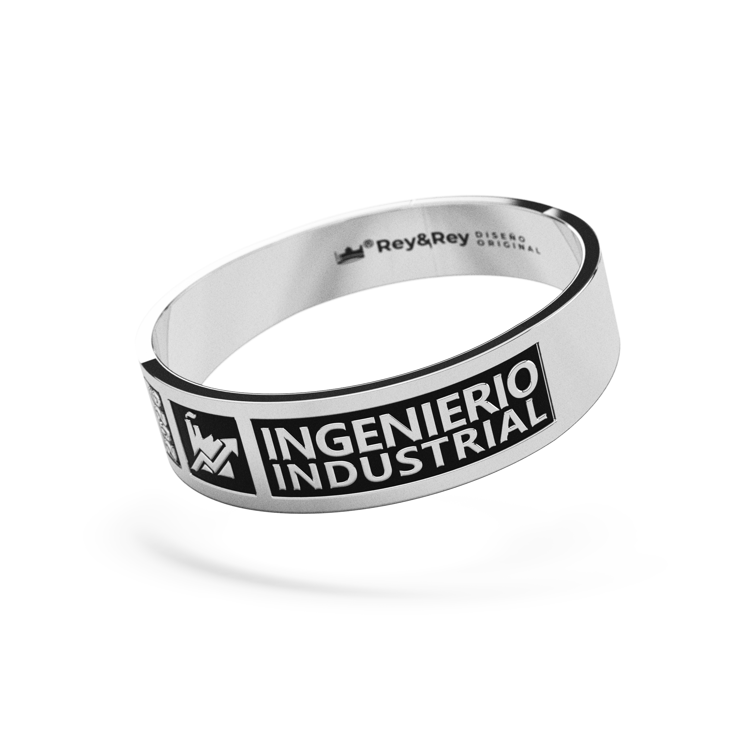 Anillo Graduacion Pleno Plata