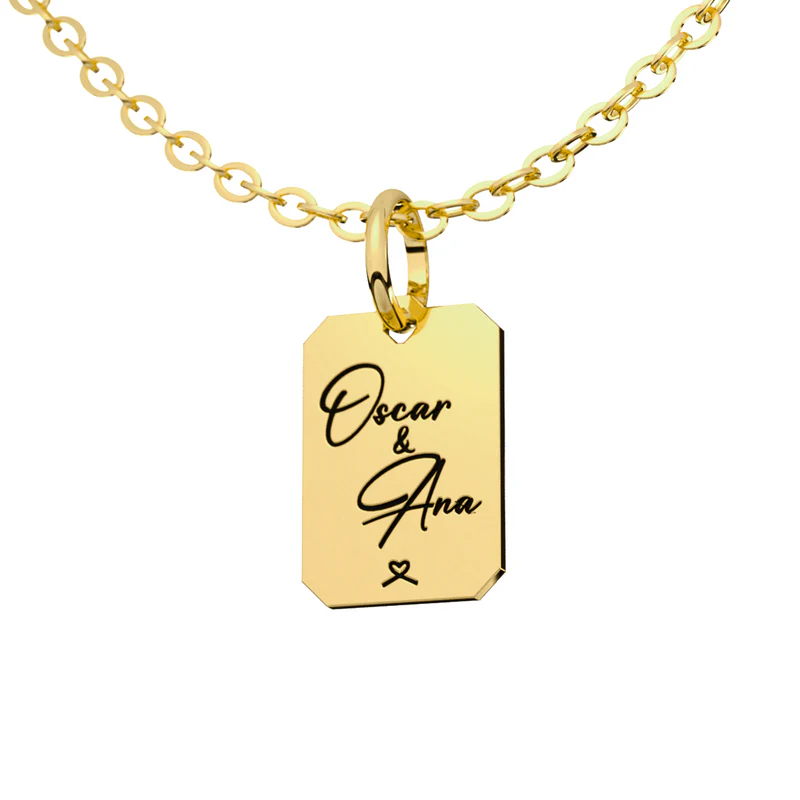Collar Octa Personalizable Plata .925