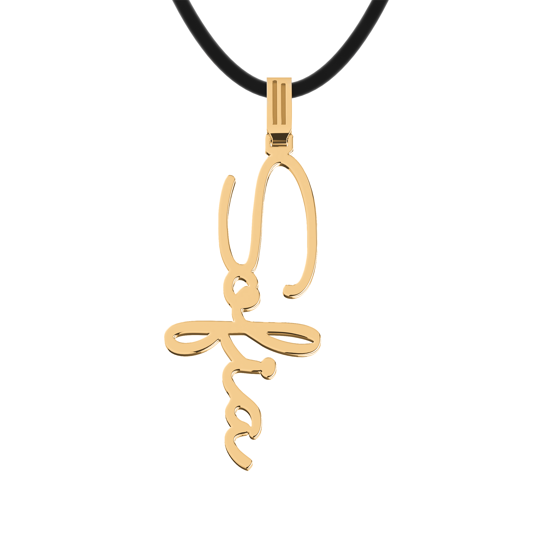 Dije Vertical Personalizable Oro 10K