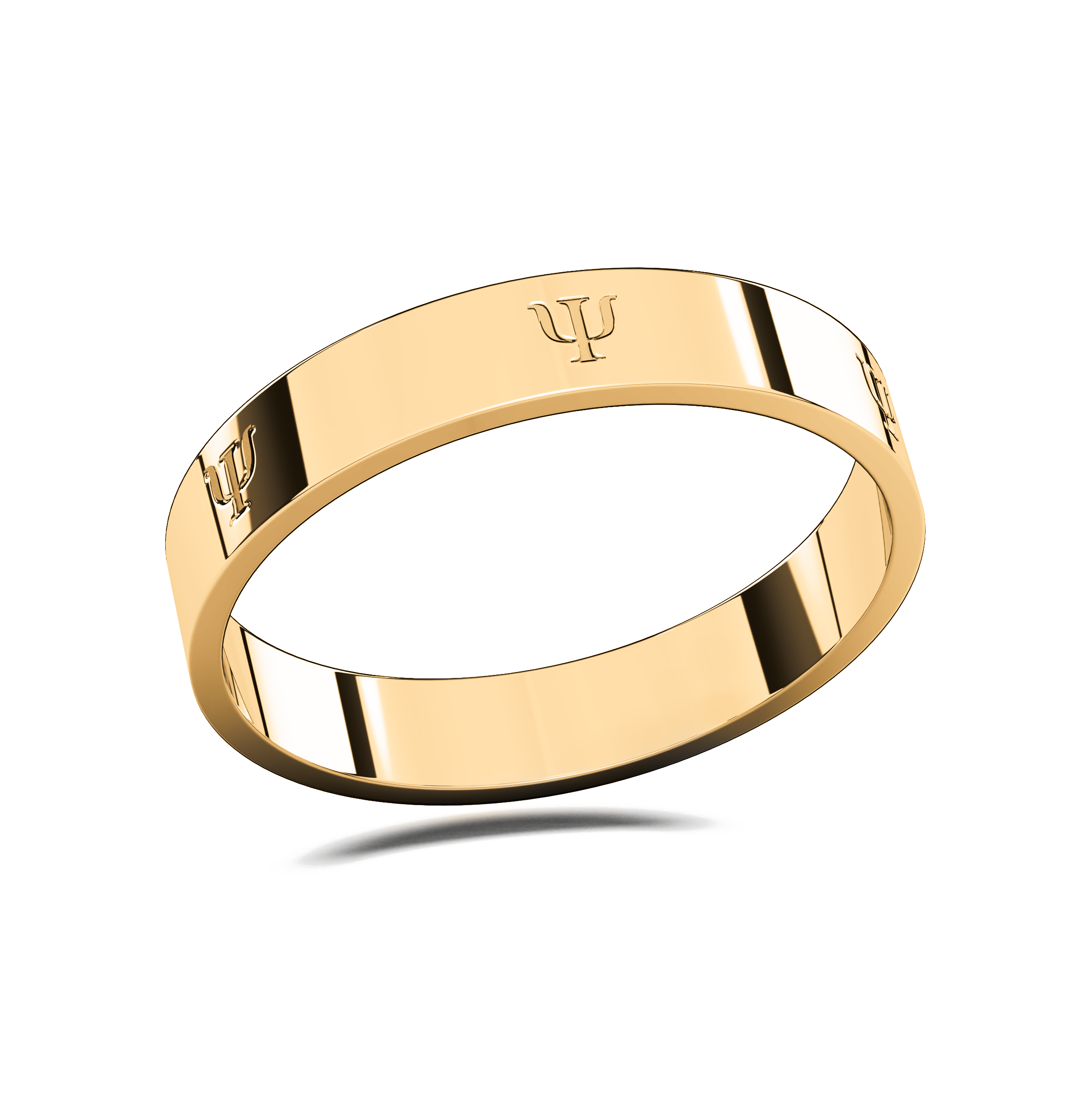 Anillo Graduación Ciclo Logos Oro 10k