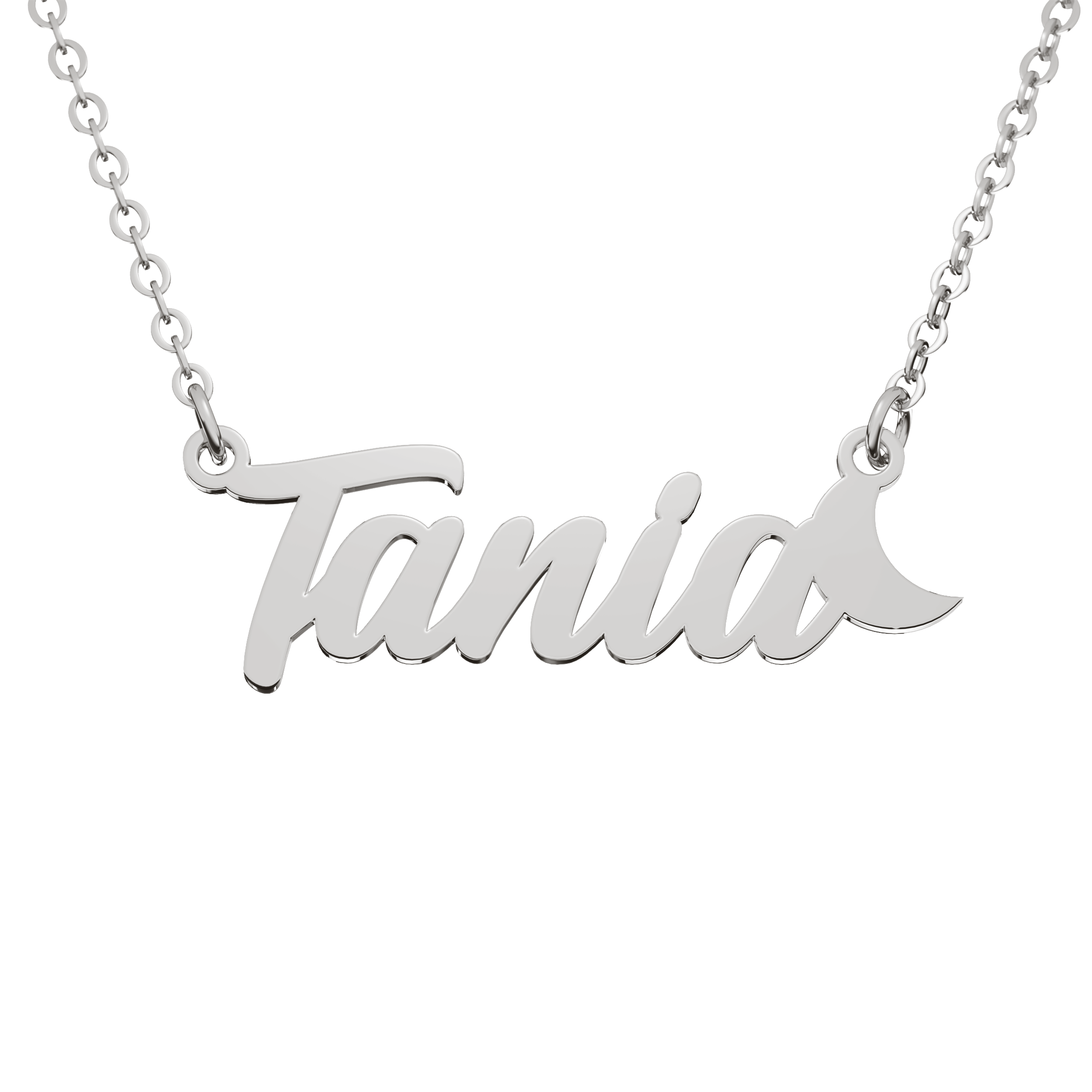 Collar Classic Figura Personalizable Plata .925