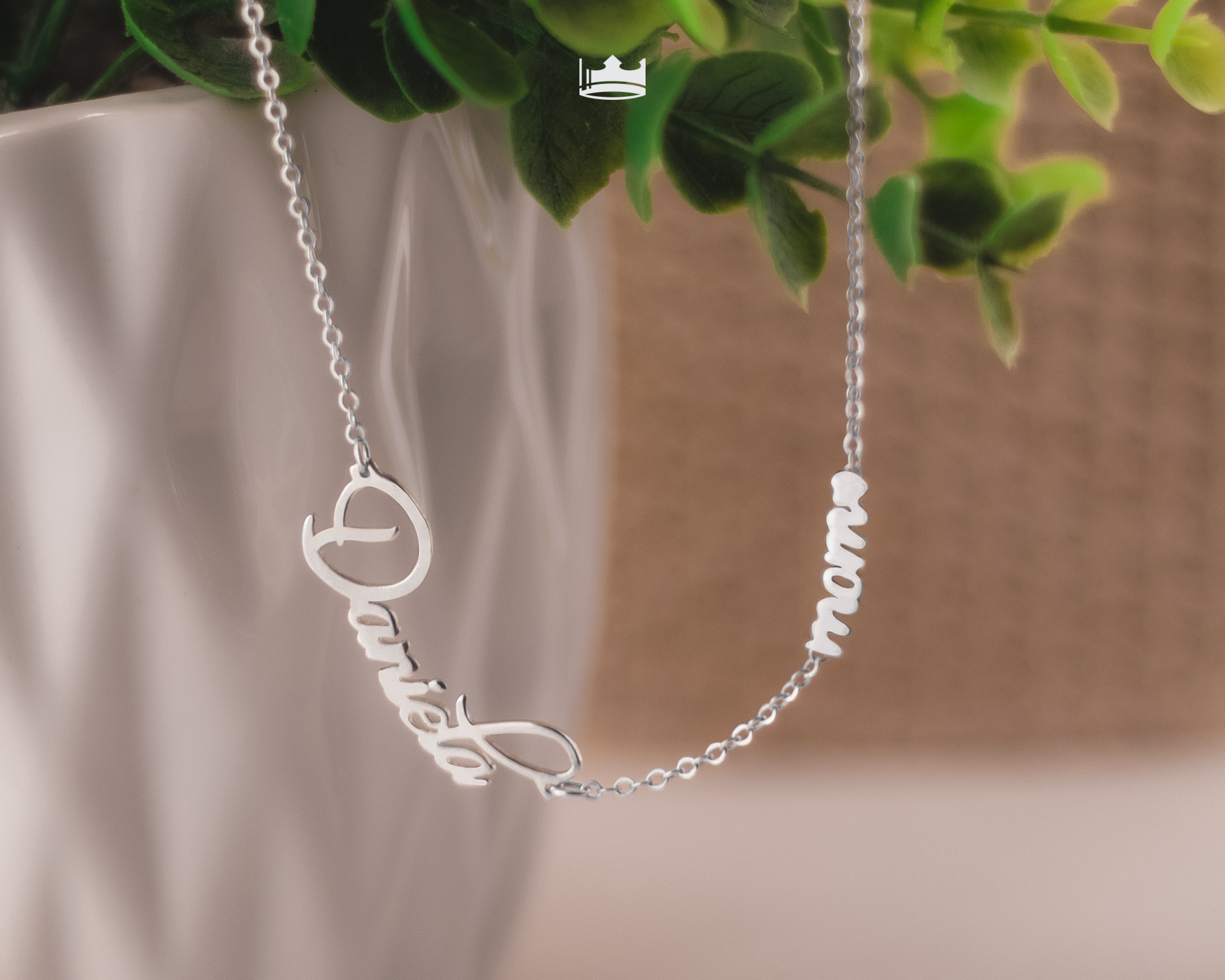Collar Classic Mom Personalizable Plata .925