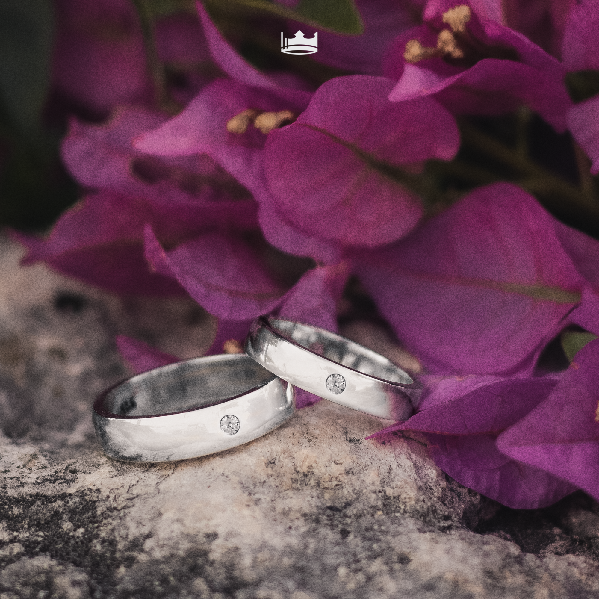 Anillos Matrimoniales Par Paloma X Plata