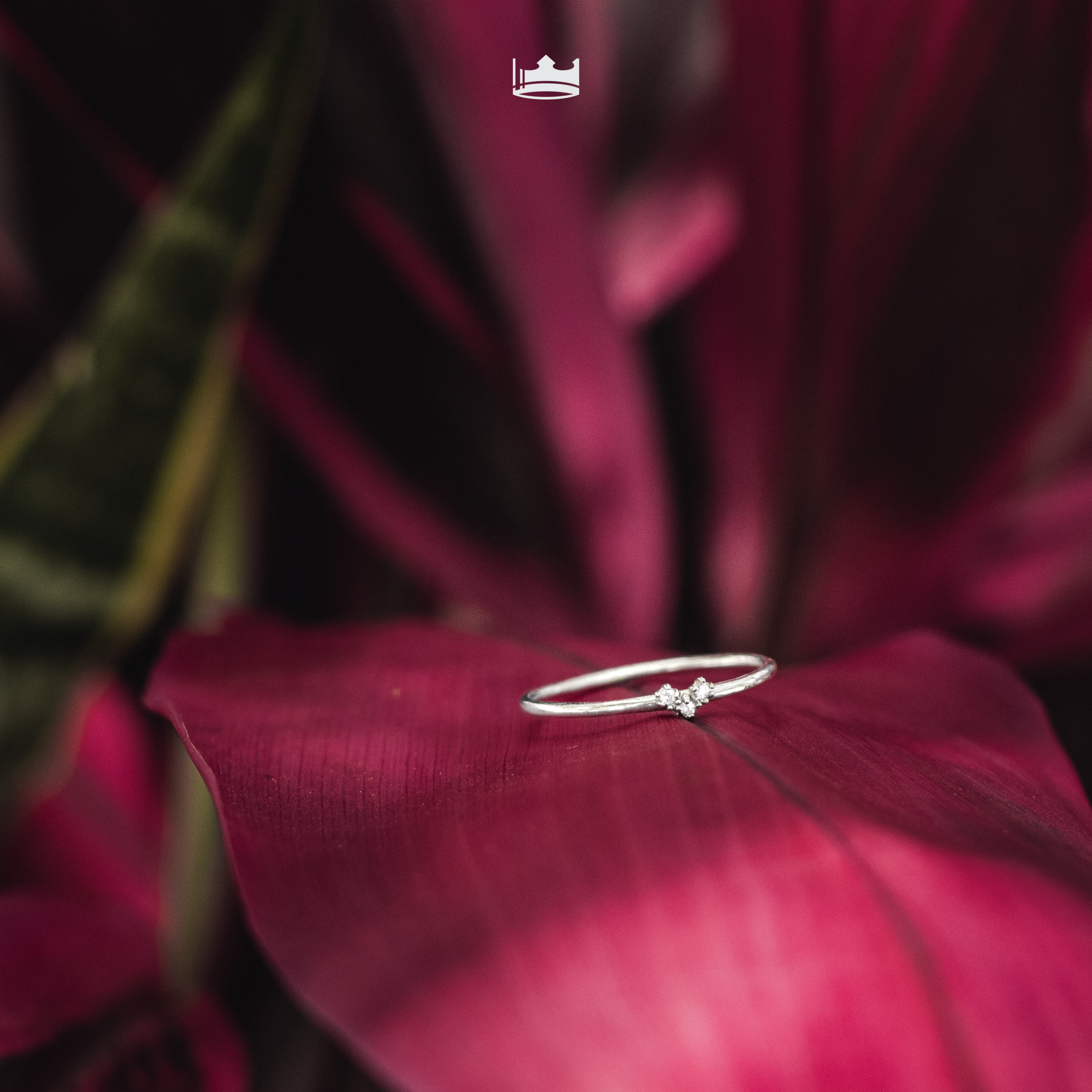 Anillo Promesa Corazón Plata